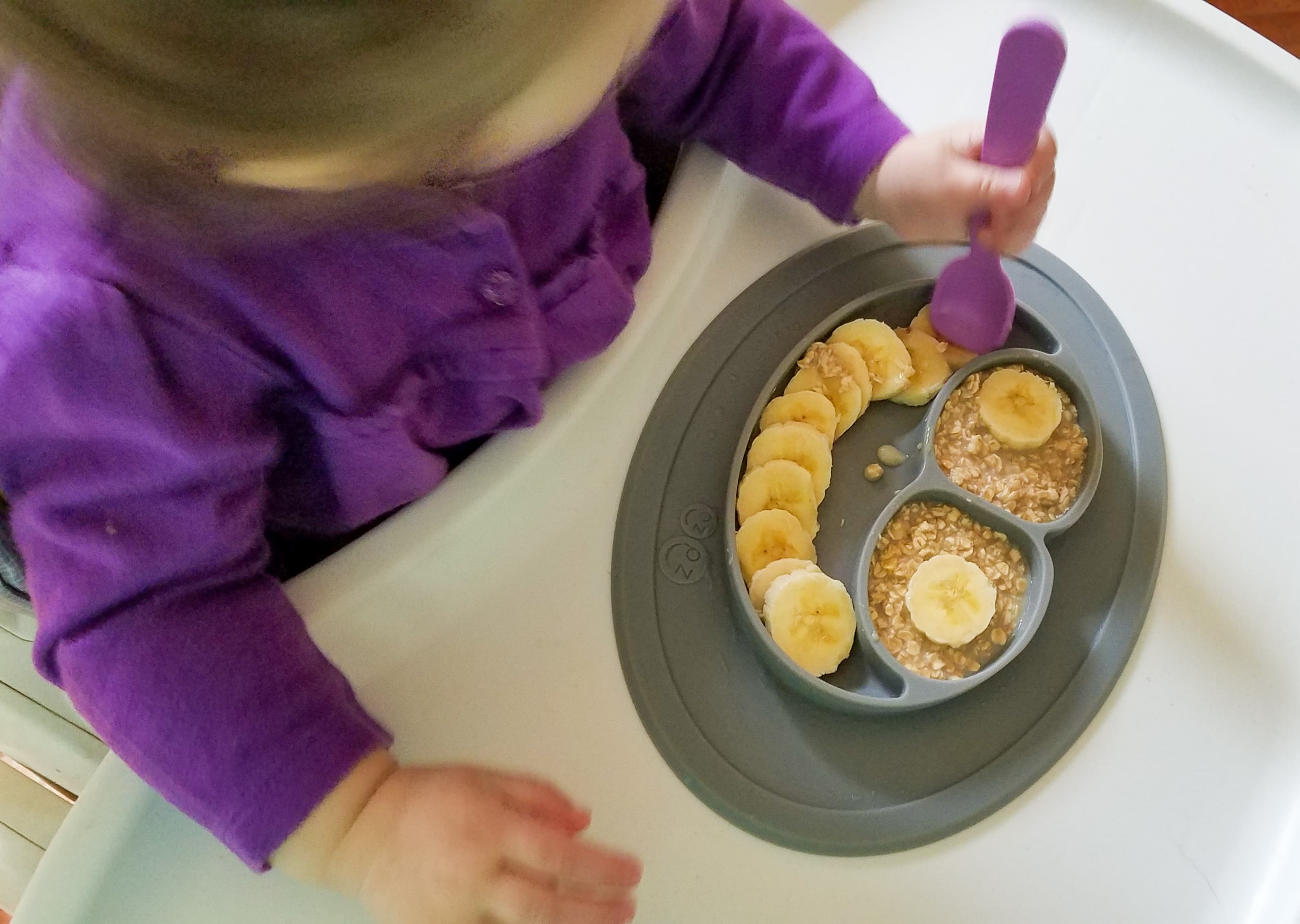 Ez-pz Self-Feeding Toddler Baby Dinnertime Breakfast Lunch Dishes Cups