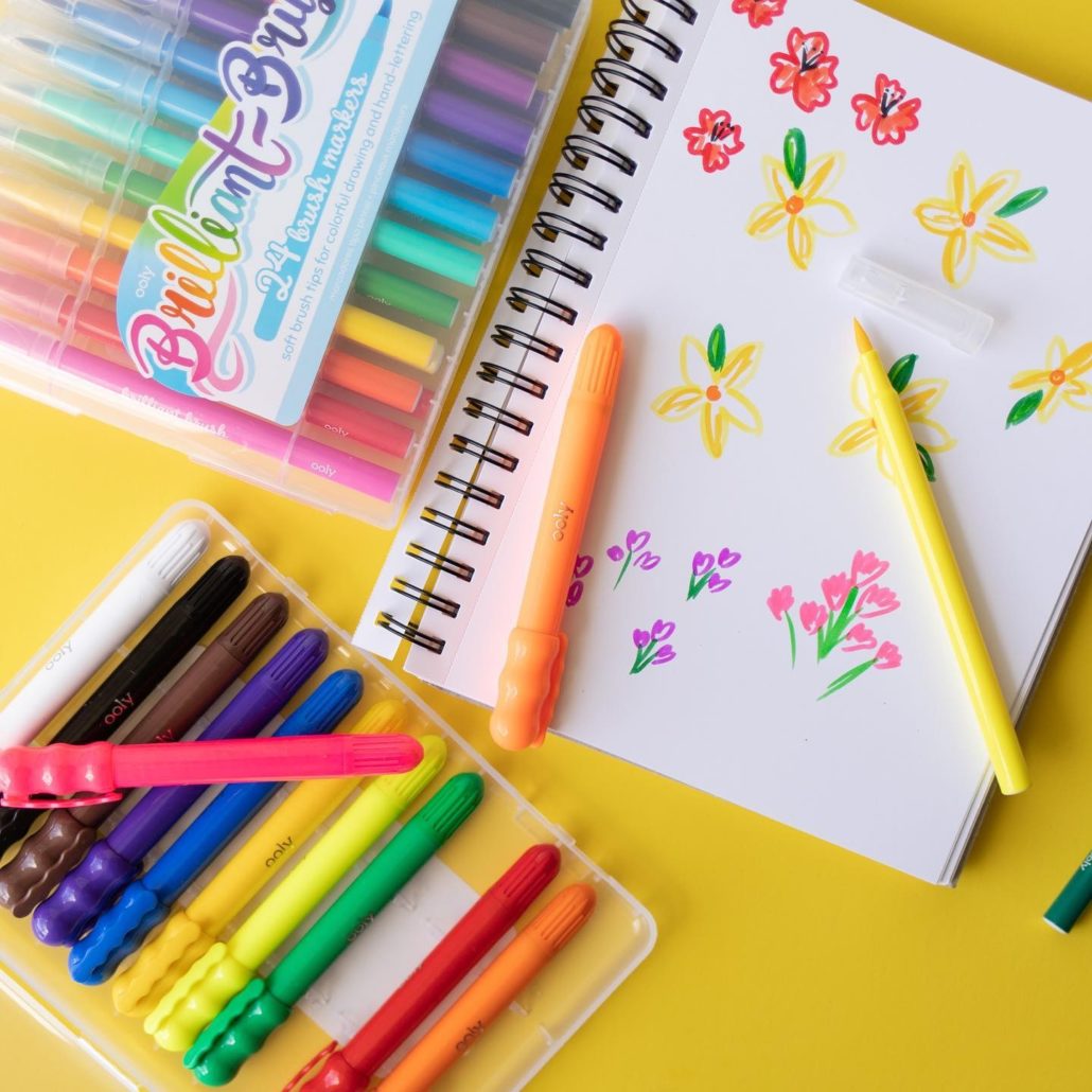 OOLY Art Supplies School Coloring Erasers Markers Stickers Toddlers Kids