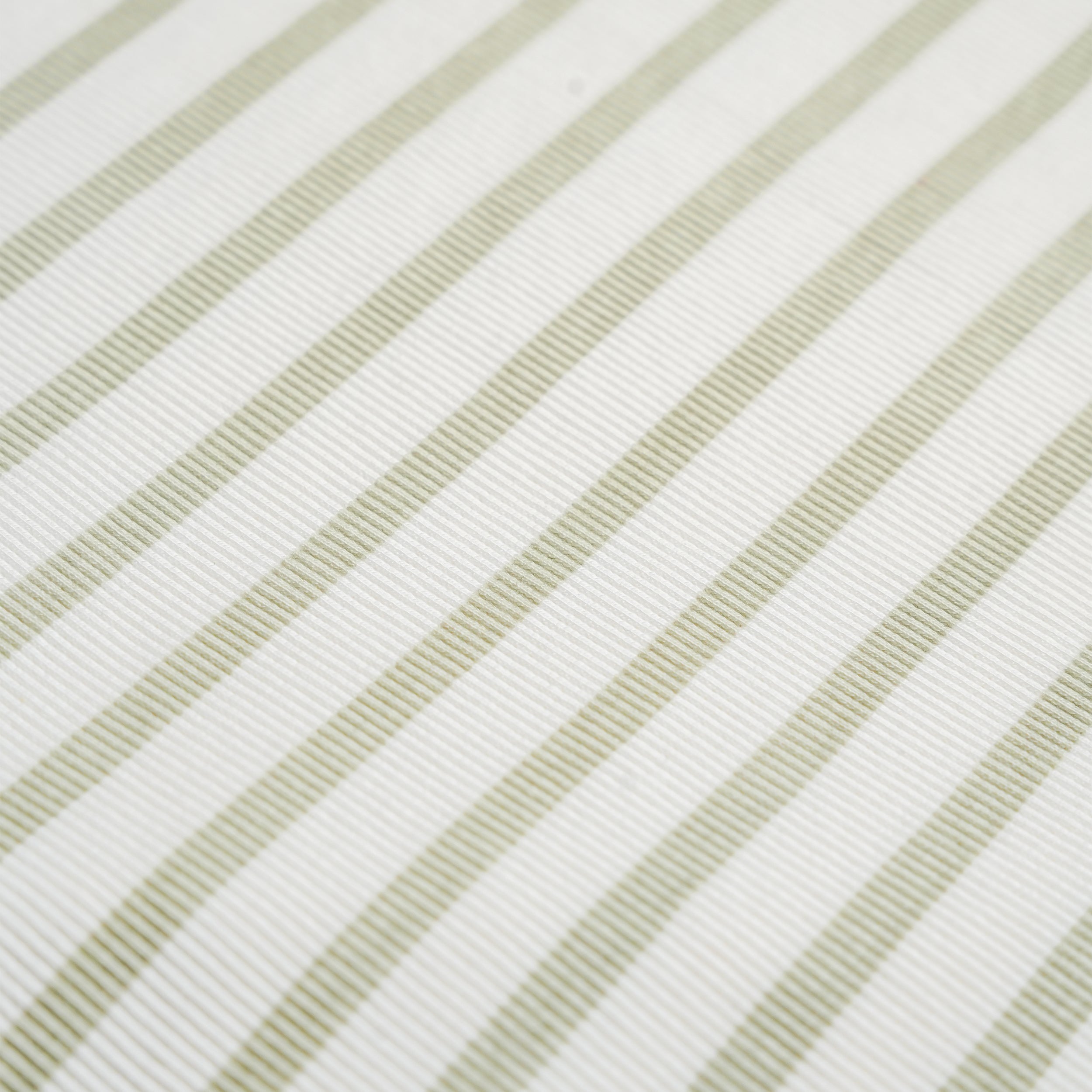 Organic Kimono Knotted Sleep Gown - Sage Stripes