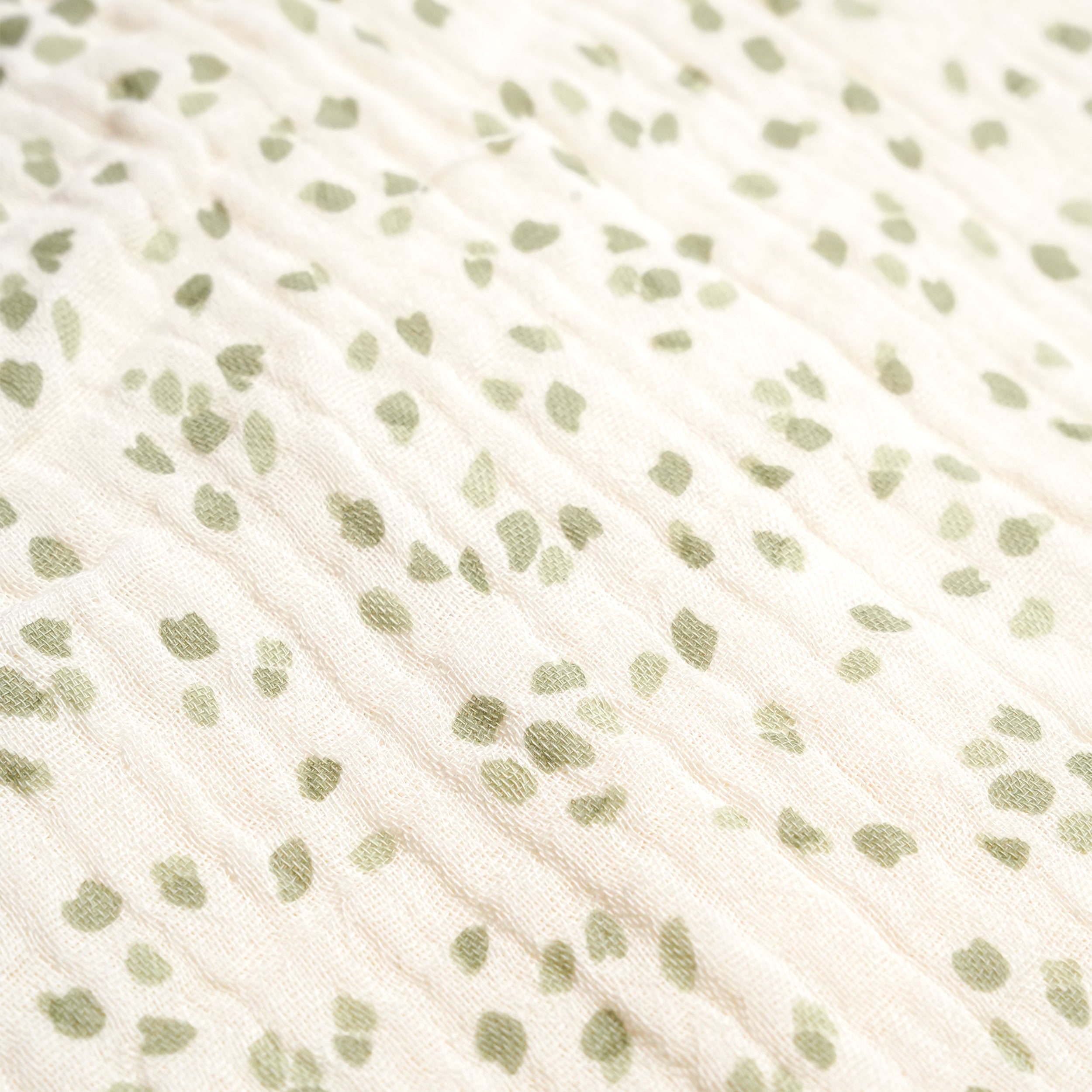 Organic Buttoned Tiered Dress - Petals