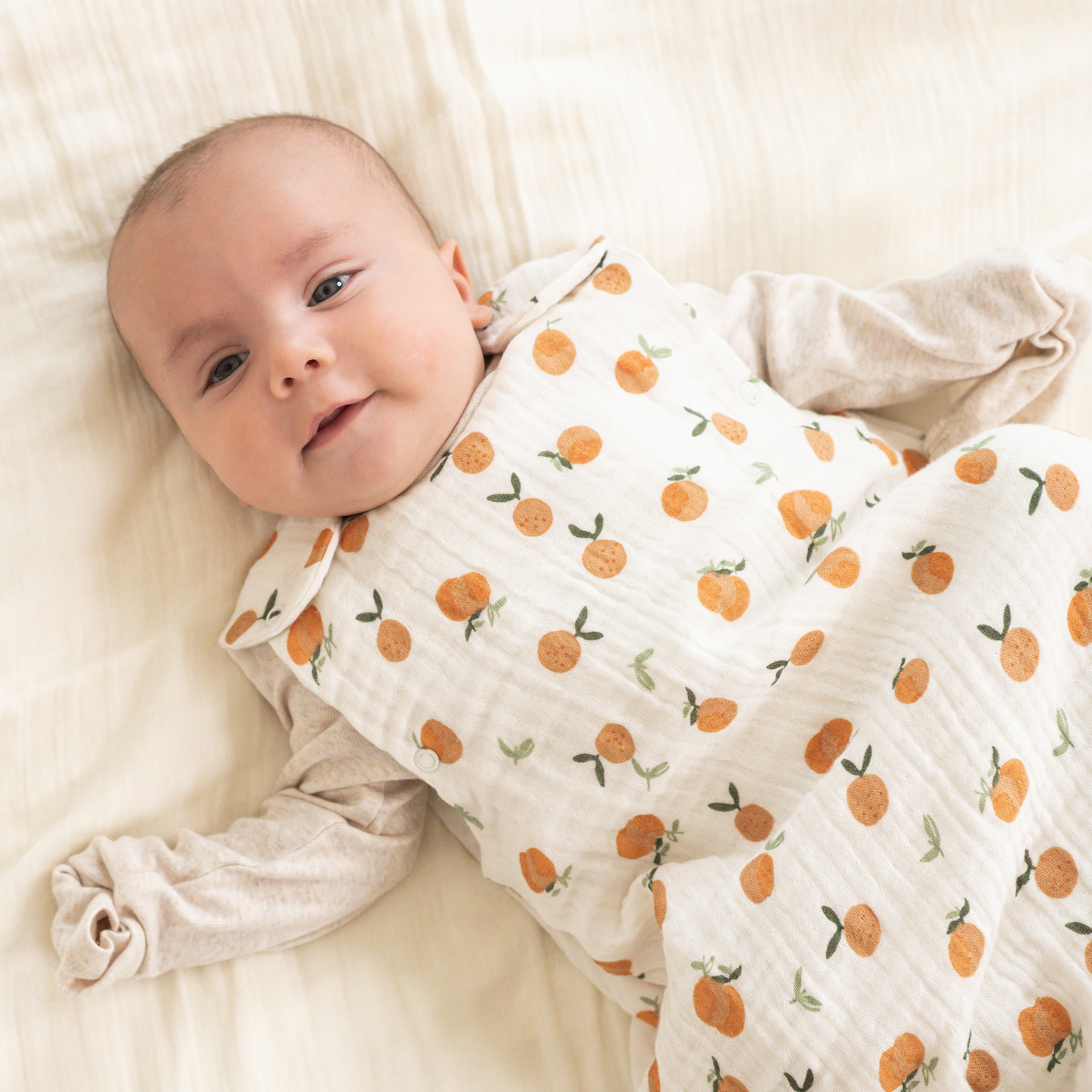 Organic Wearable Blanket - Mandarin