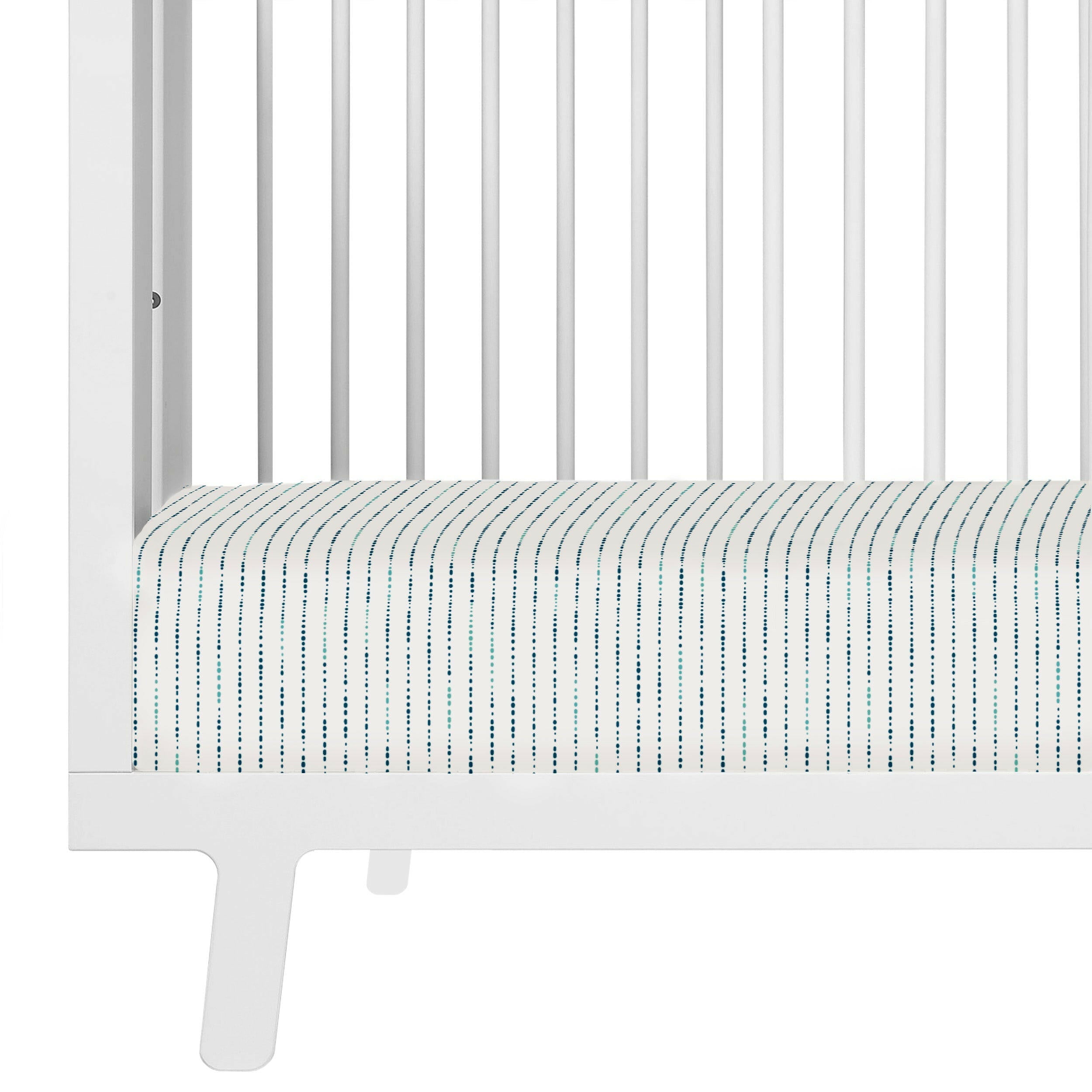 Organic Crib Sheet - Pebble Crib Sheet Makemake Organics