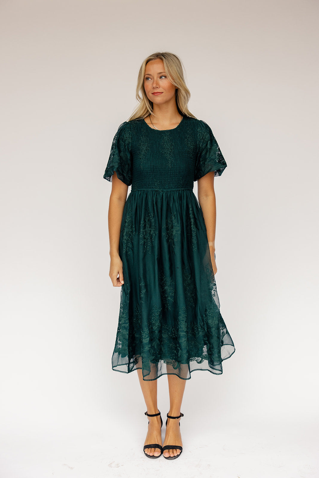 Bridgette Embroidered Dress