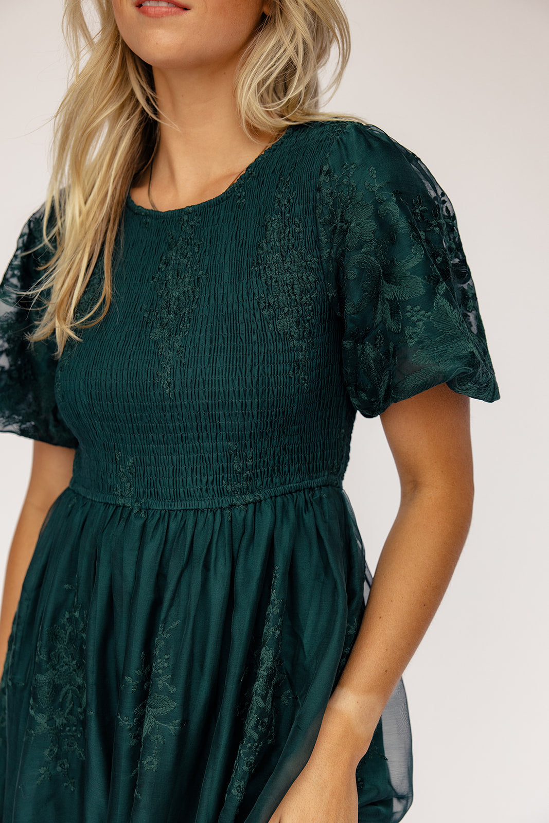 Bridgette Embroidered Dress