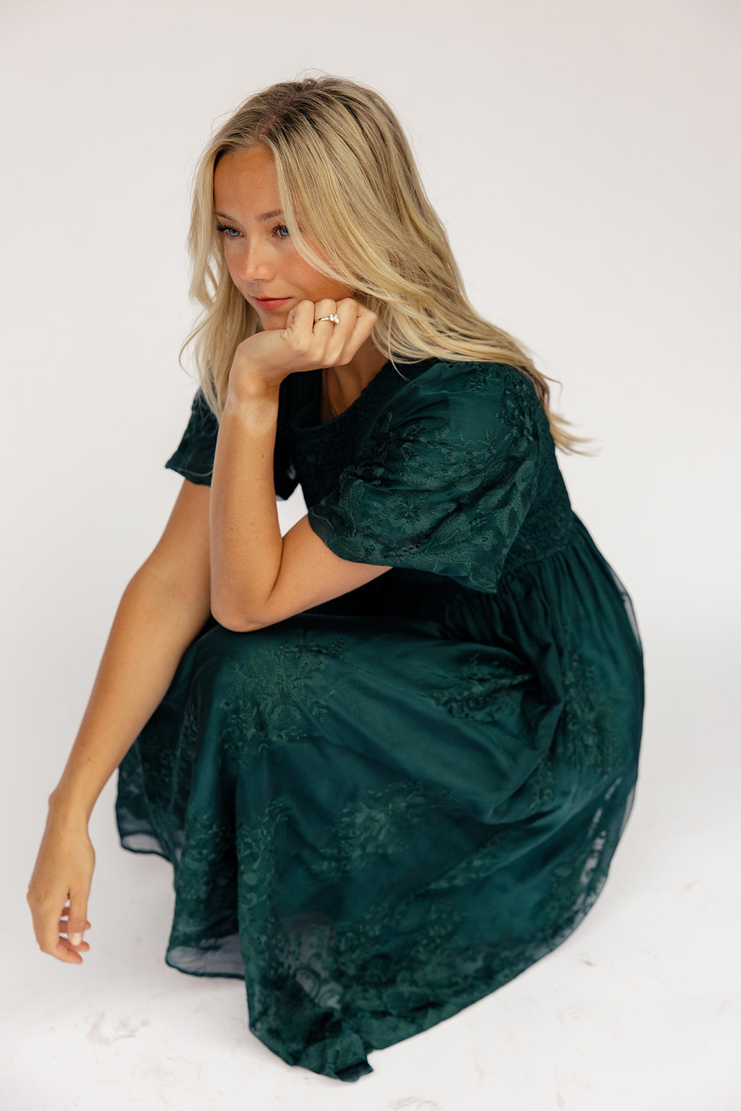 Bridgette Embroidered Dress
