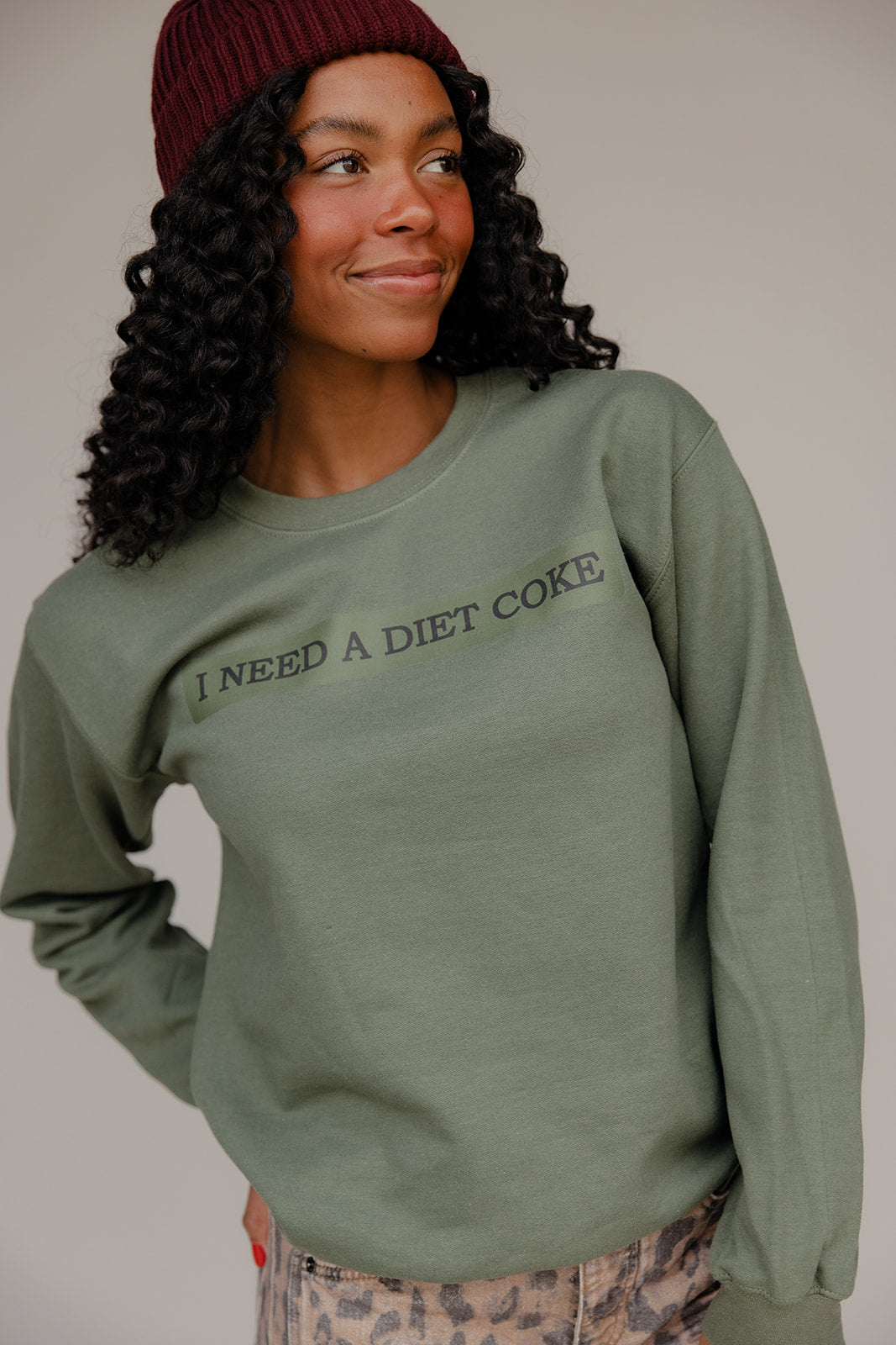 I Need A Diet Coke Sweatshirt