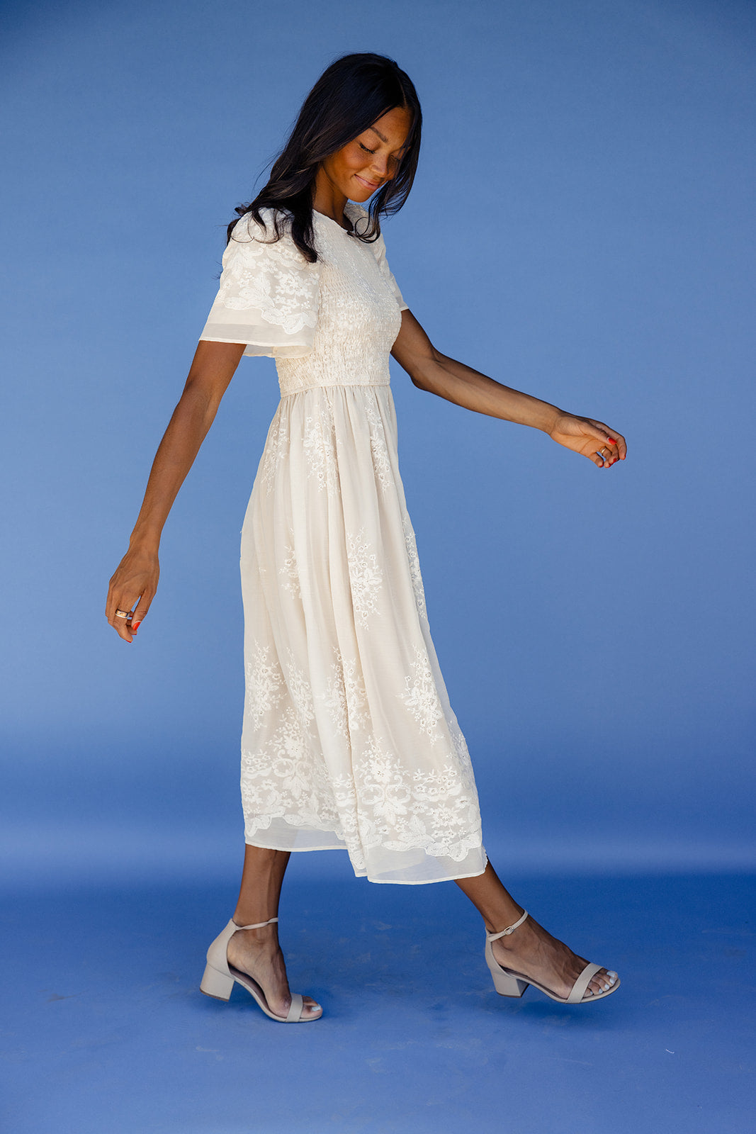 shona joy navy lace dress Shona Joy main image 1