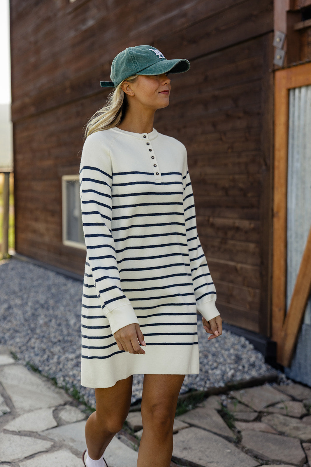 She’s Got A Way Striped Dress