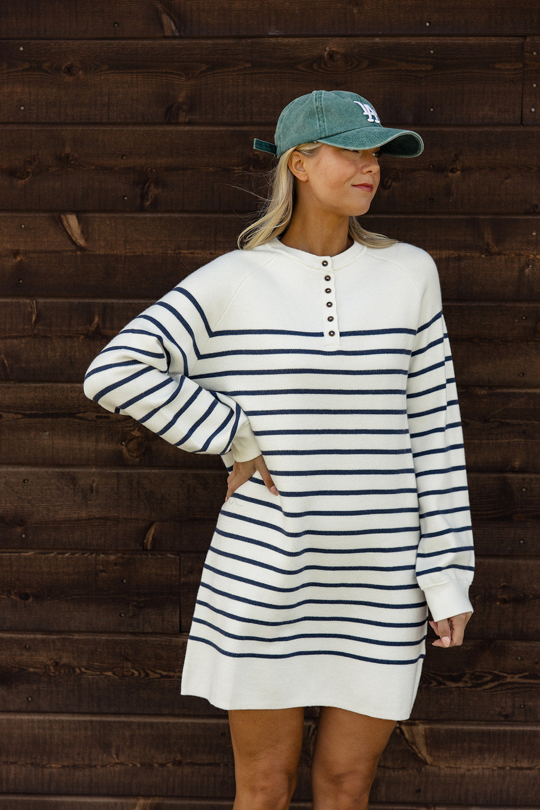 She’s Got A Way Striped Dress