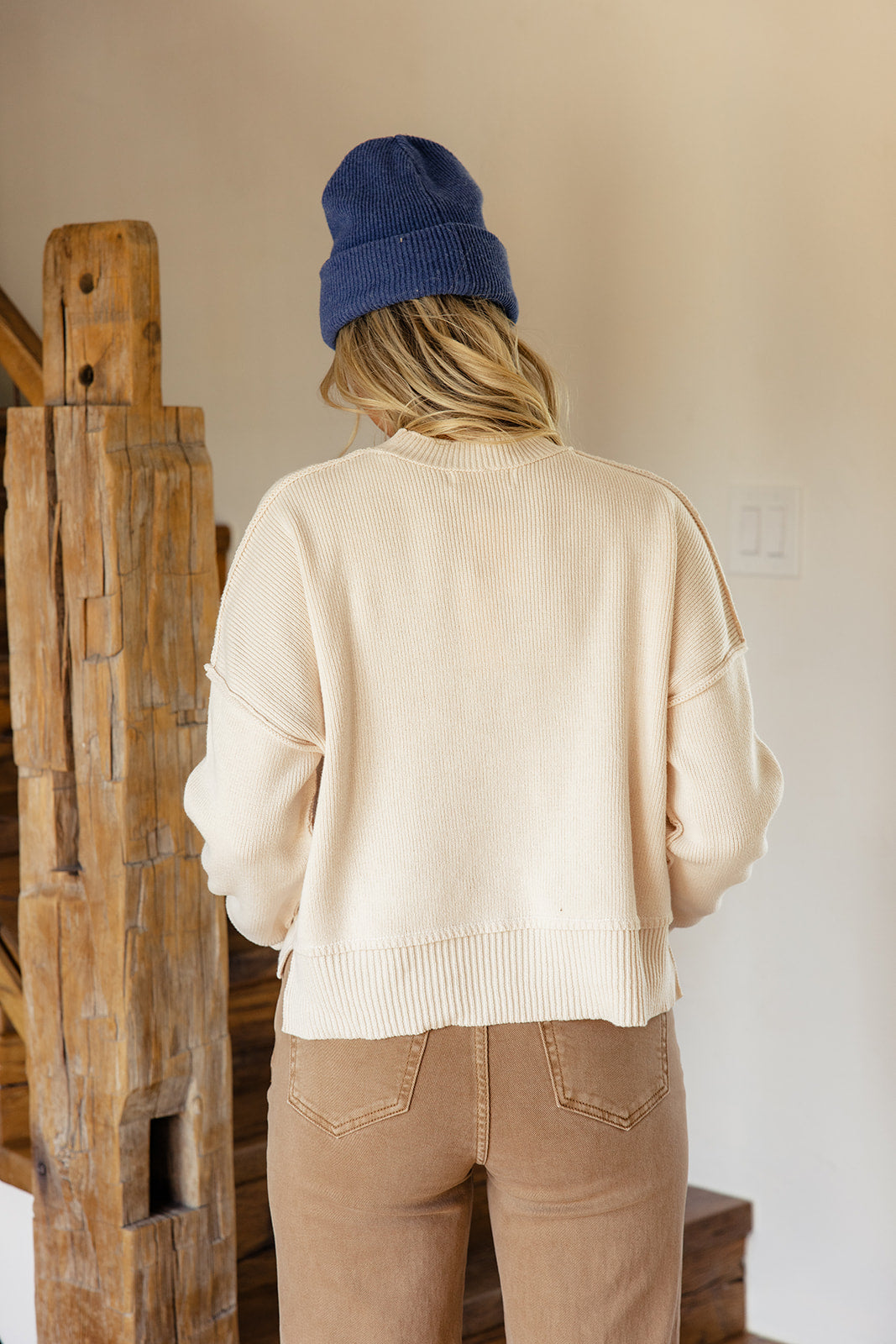 The Leda Slouchy Pullover