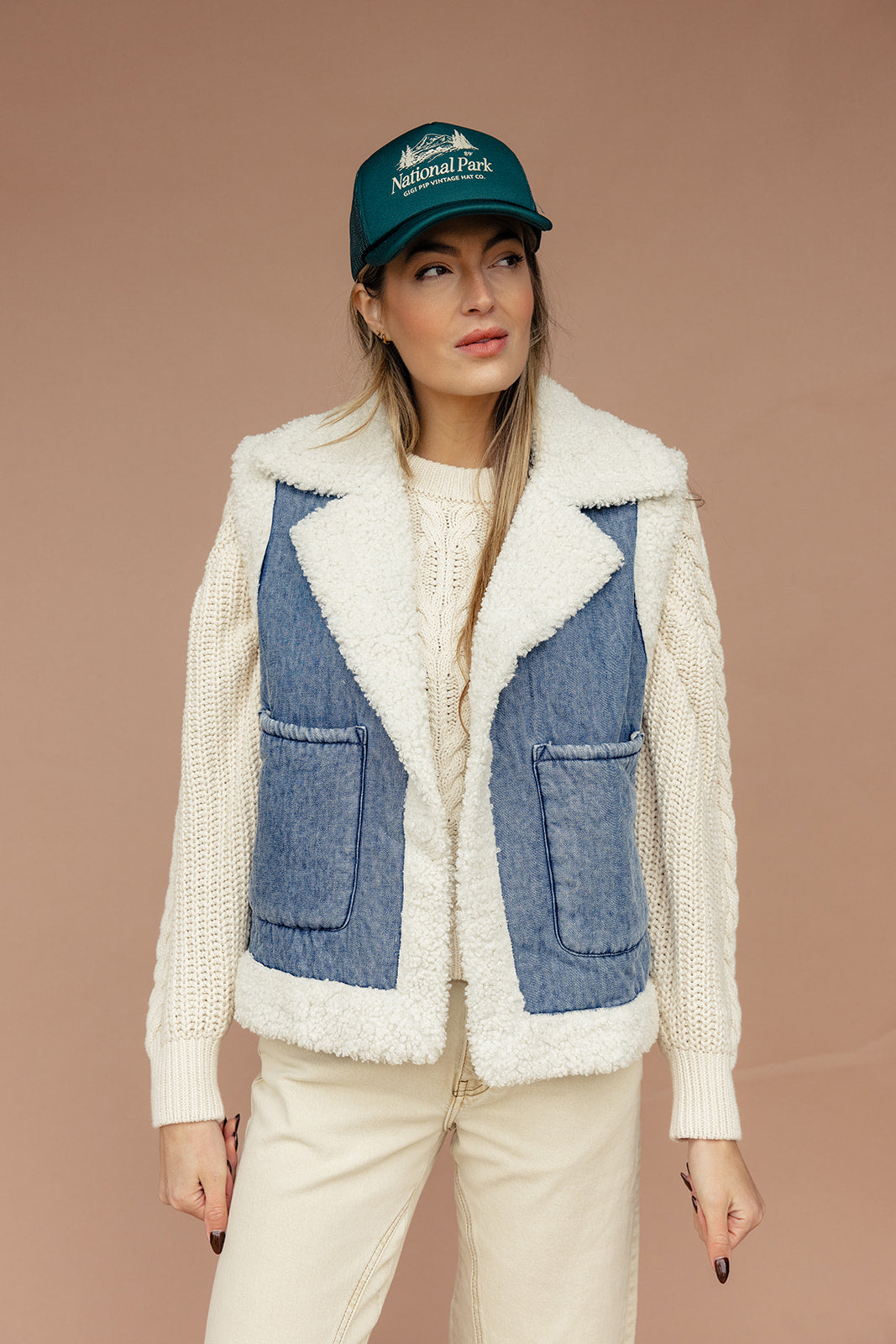 The Six Sherpa Vest