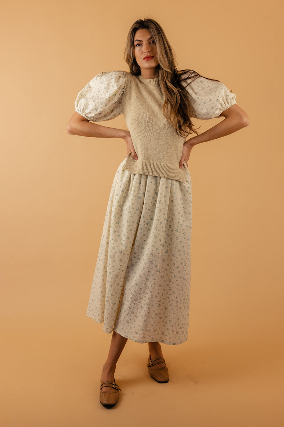 puff sleeve knit dress JDY puff sleeve knit mini sweater dress in black