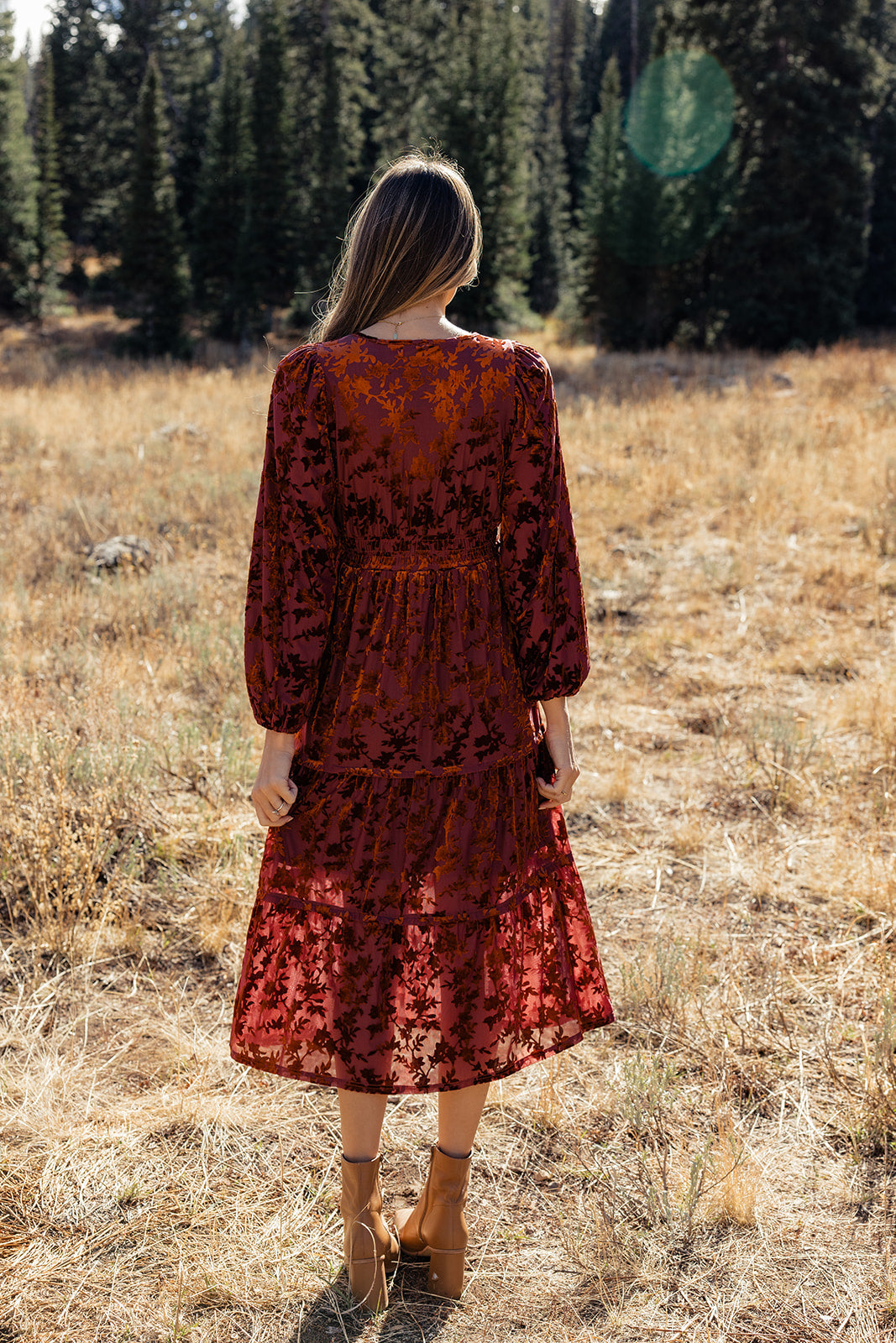 Love Will Win Velvet Midi