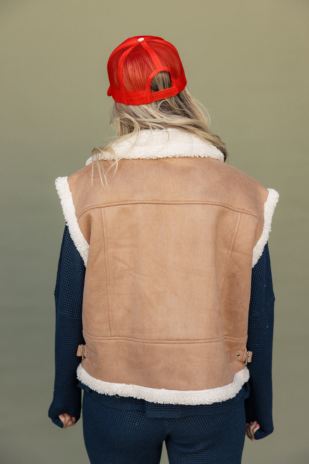 Freight Train Suede Vest