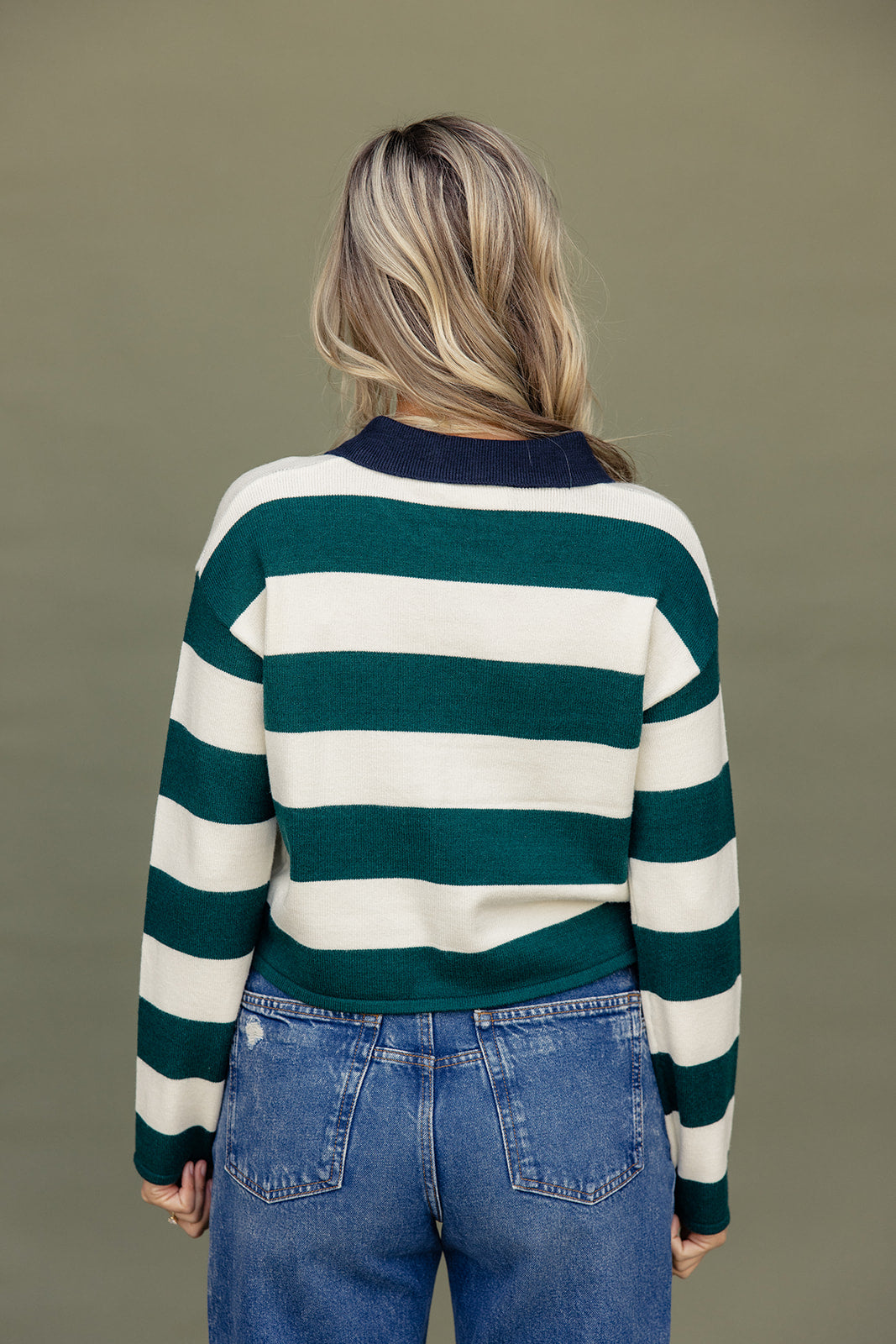 The Real Thing Collared Sweater