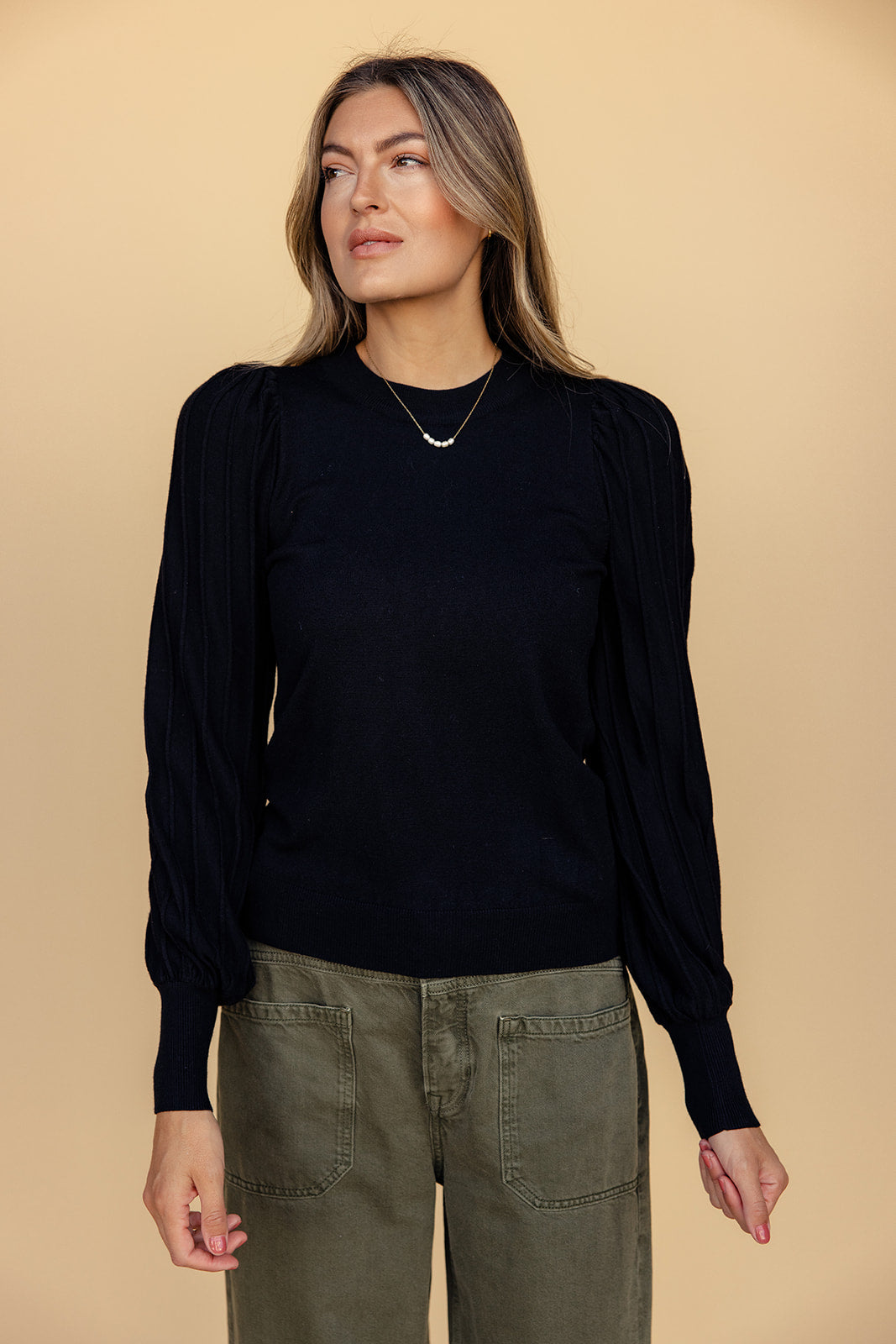 New Beginnings Detail Sweater