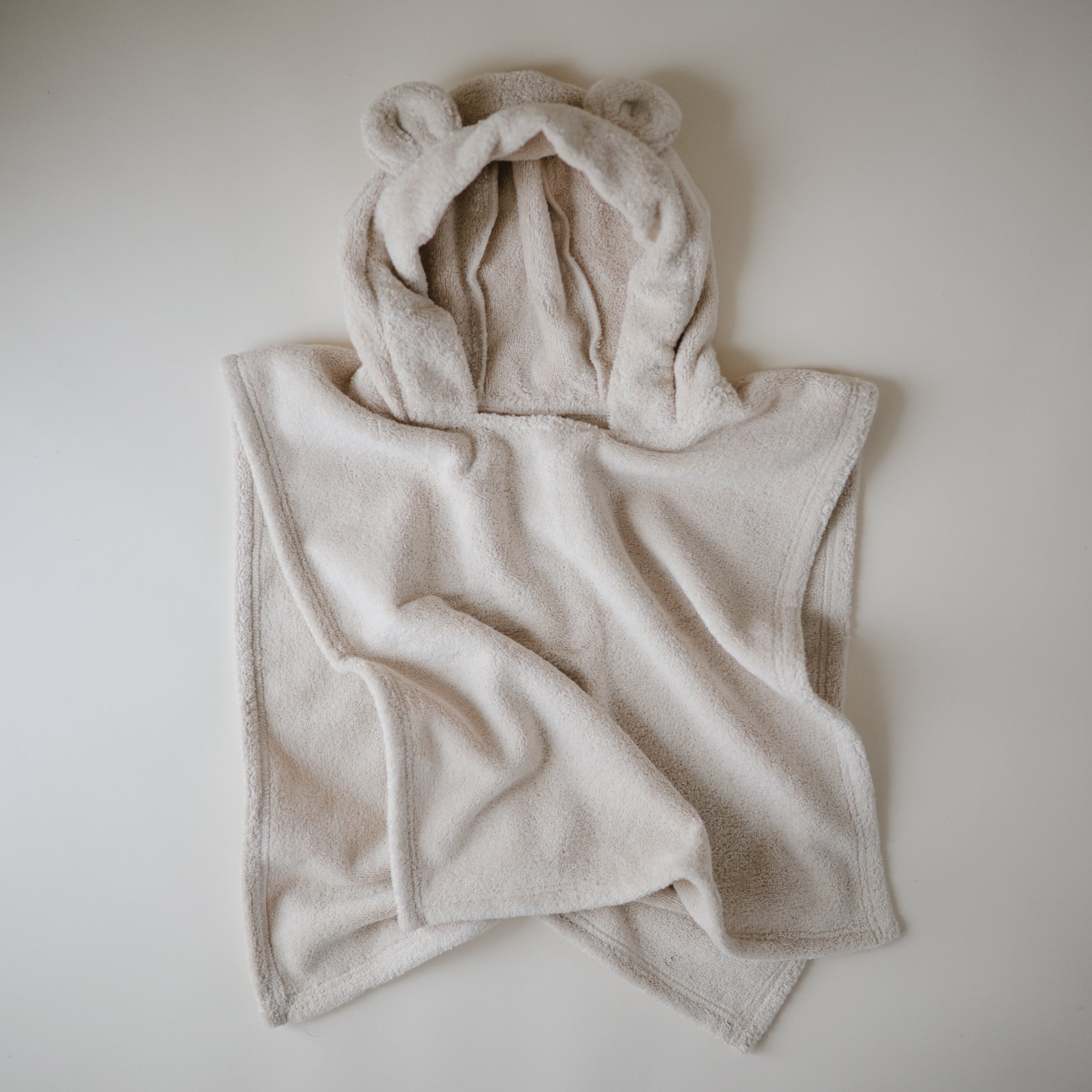 Bear Poncho Towel Hooded Towel Mushie