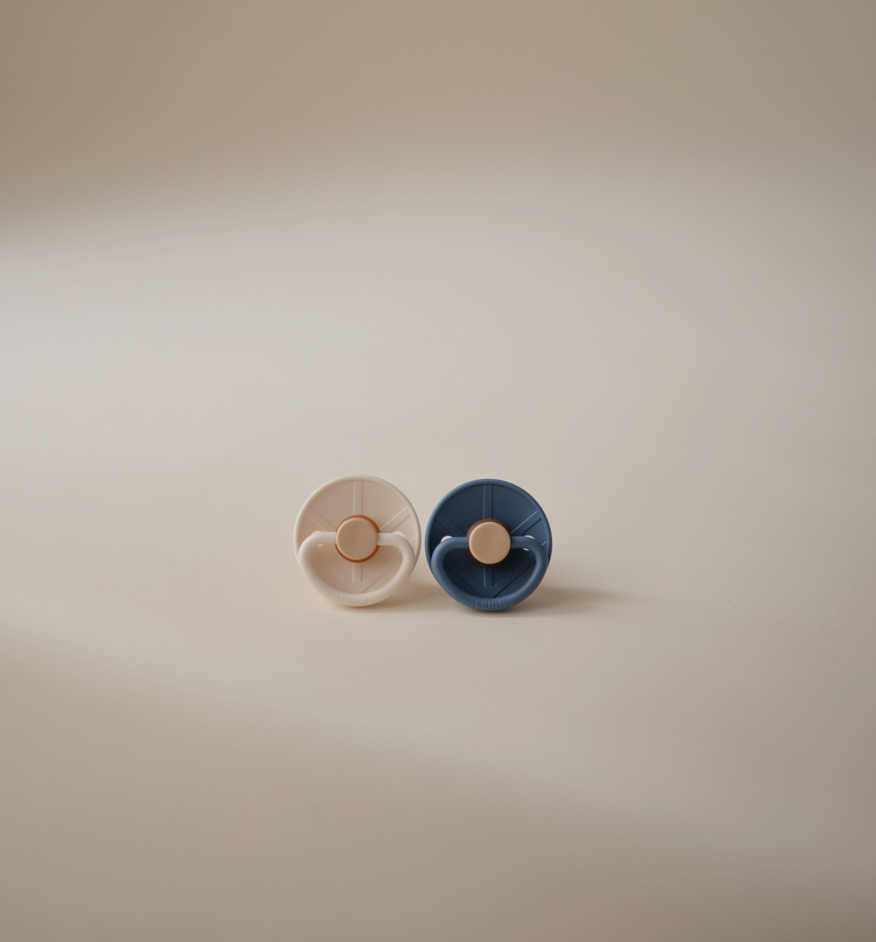 FRIGG Little Viking Silicone 2-Pack Pacifiers & Teethers Mushie