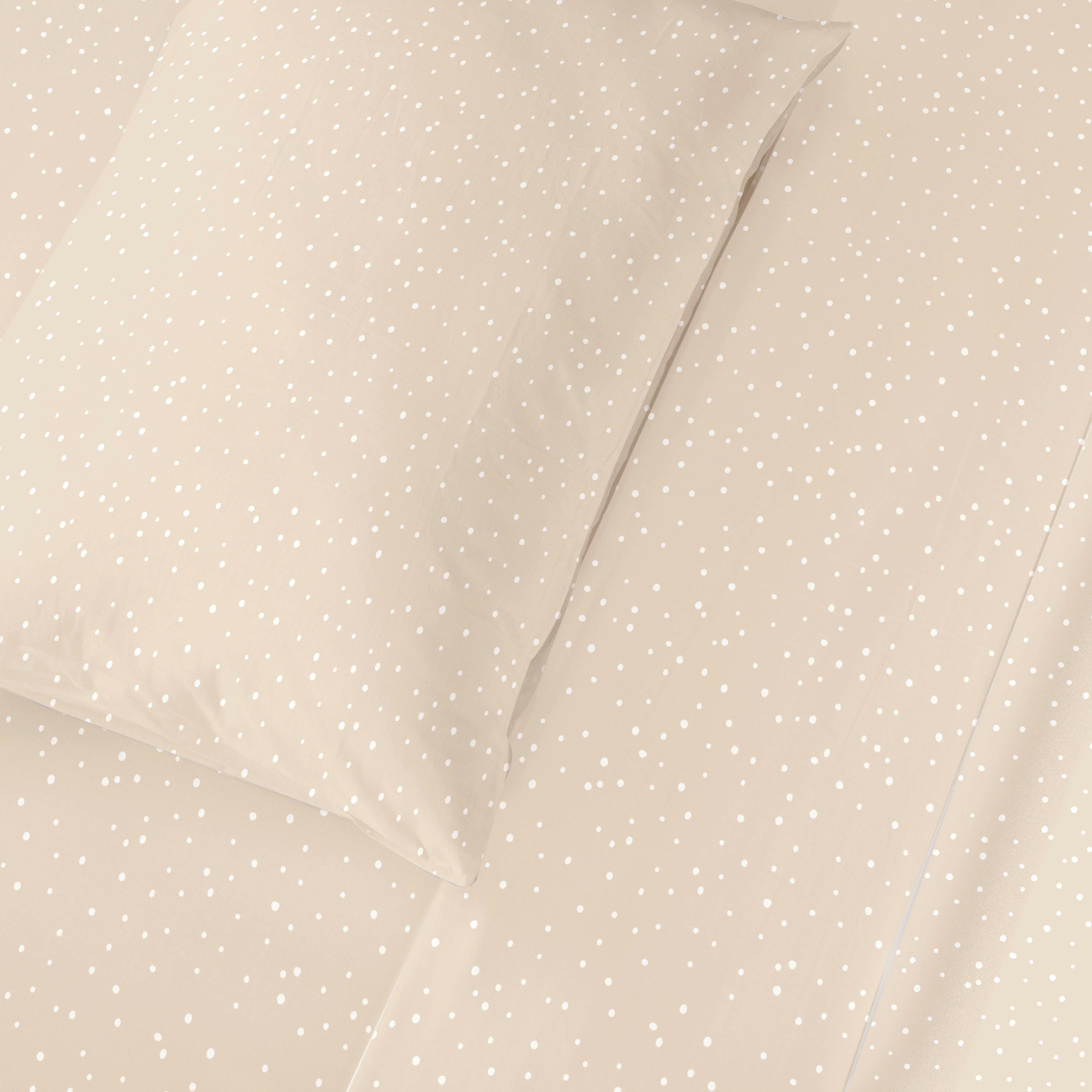 Organic Cotton Sheet Set - Polka Dots Sheet Set Makemake Organics