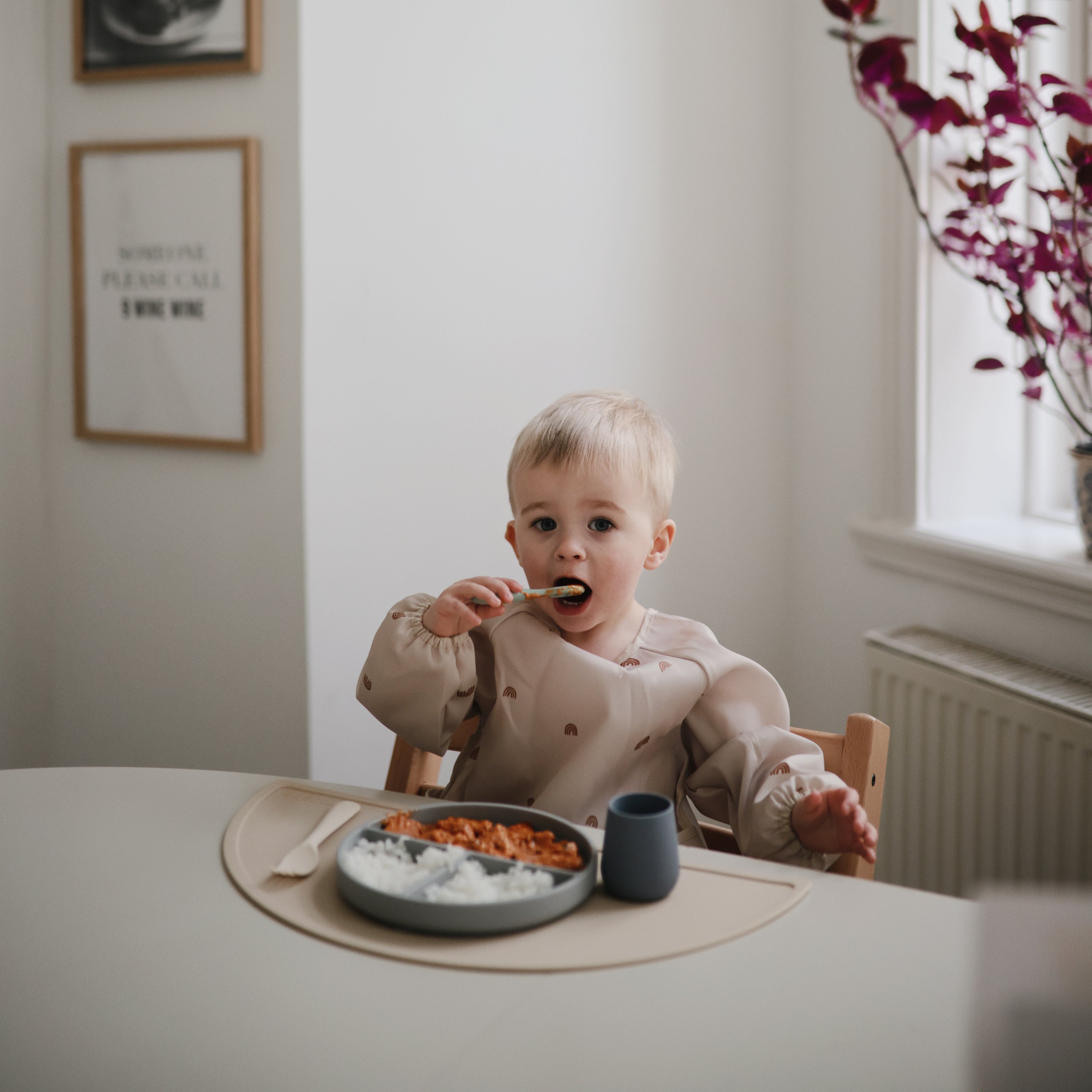 First Feeding Baby Spoons 2-Pack silicone tableware Mushie
