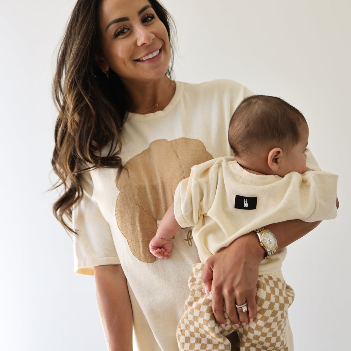 Knit Pant Set | Croissants