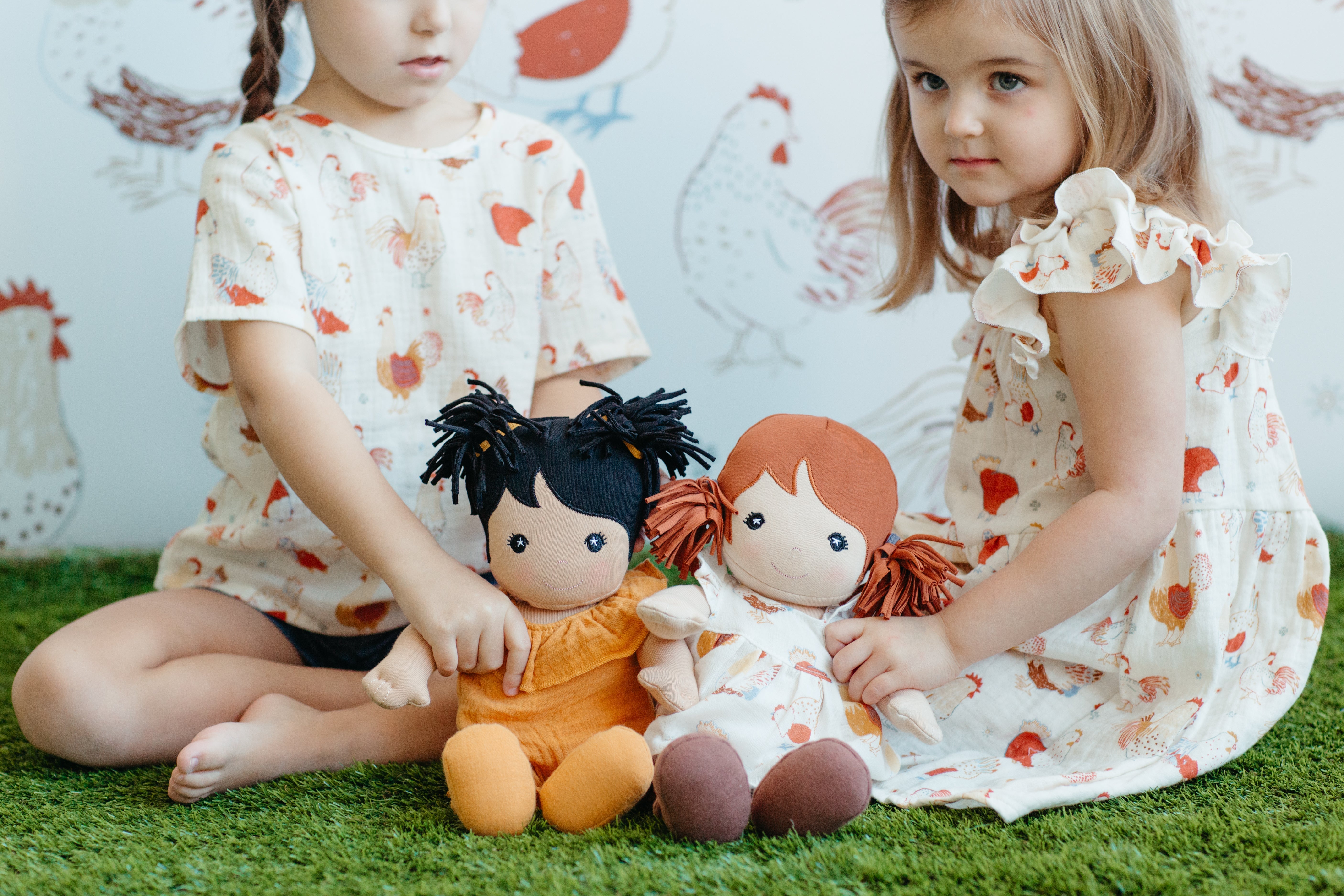 Doll Dress - Feathered Friends