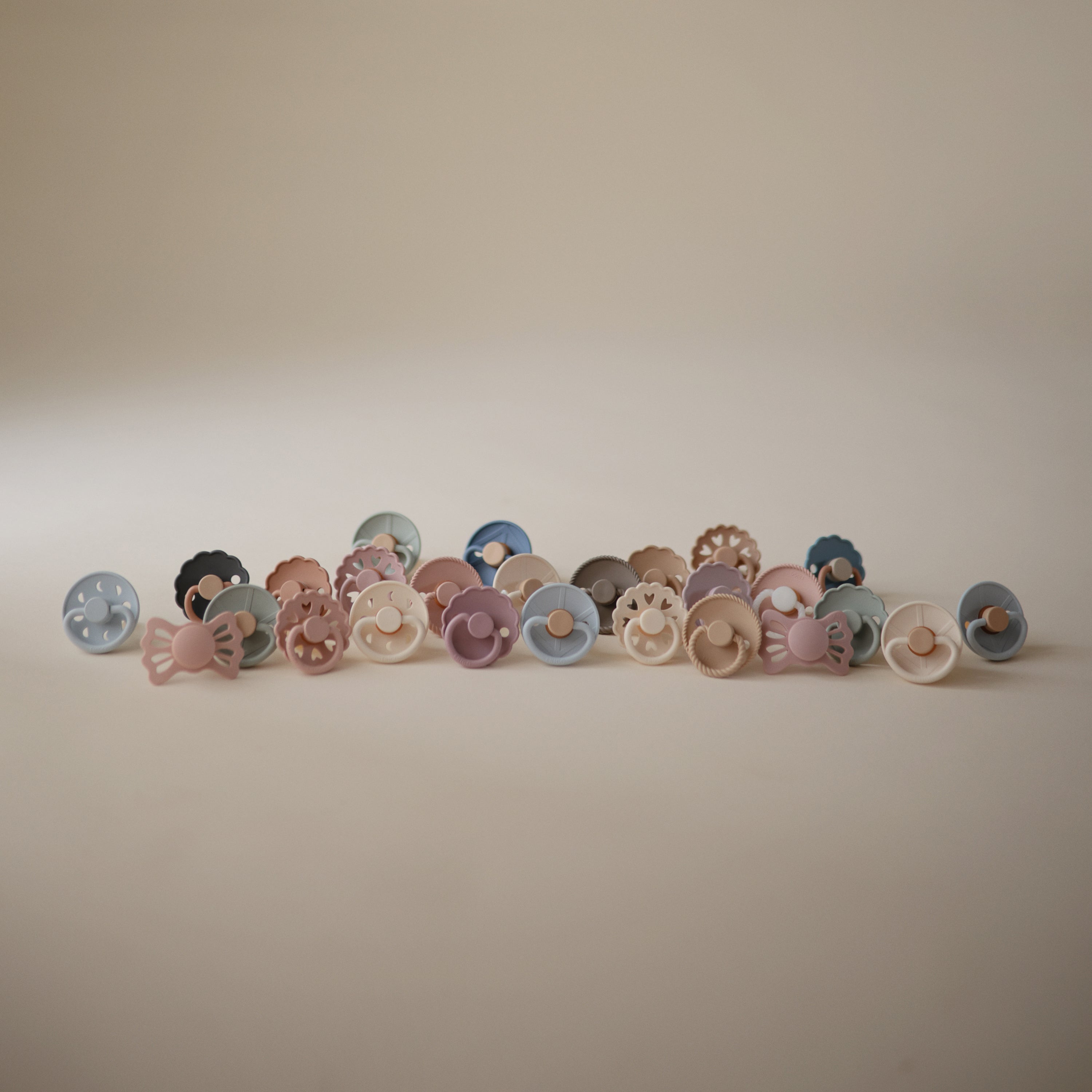 FRIGG Little Viking Silicone 2-Pack Pacifiers & Teethers Mushie