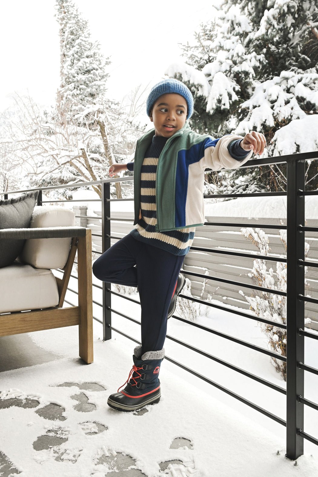 Children's Bamboo Waffle Knit Base Layer Pant - Last Chance