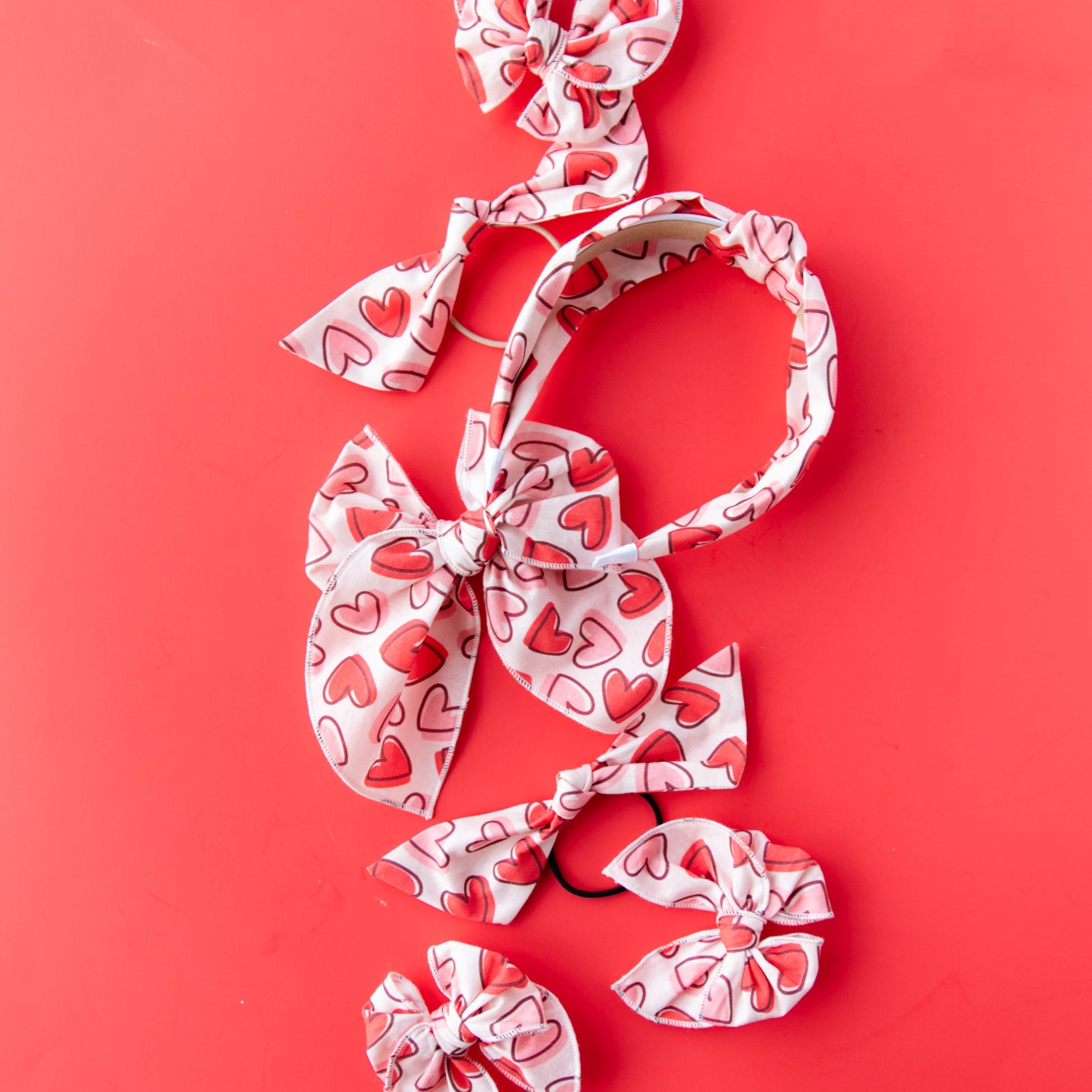 Heartbreaker | Pigtail Set - Petite Party Bow