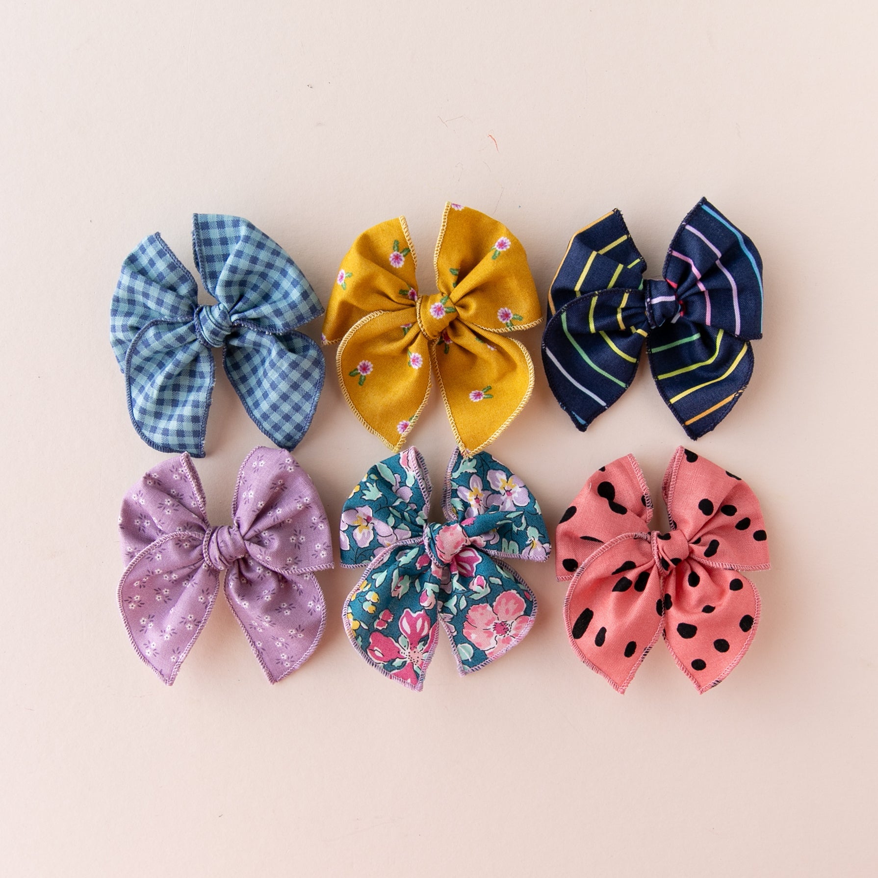 Spotted | Pigtail Set - Petite Party Bow