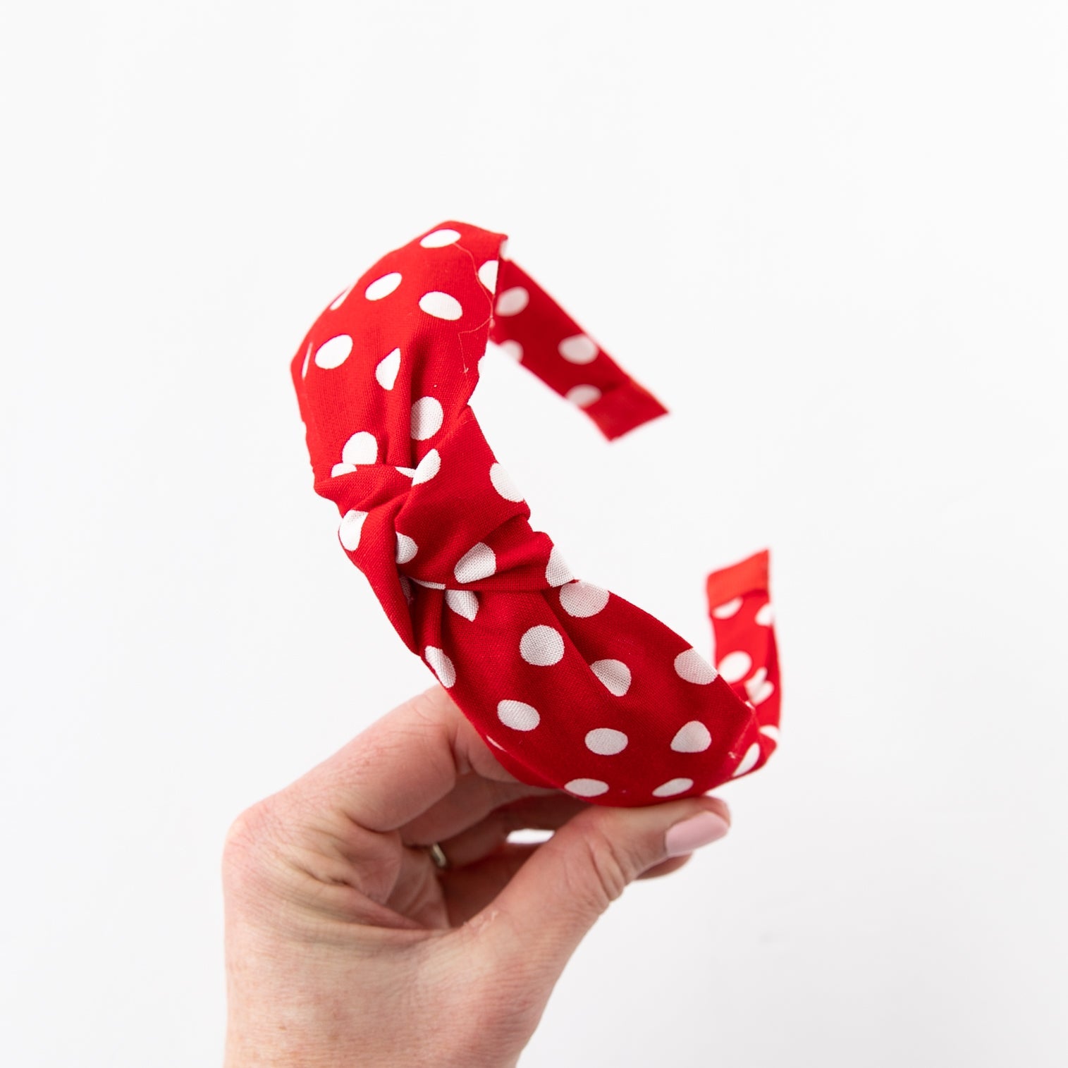 Minnie's Polka Dot | Knotted Headband