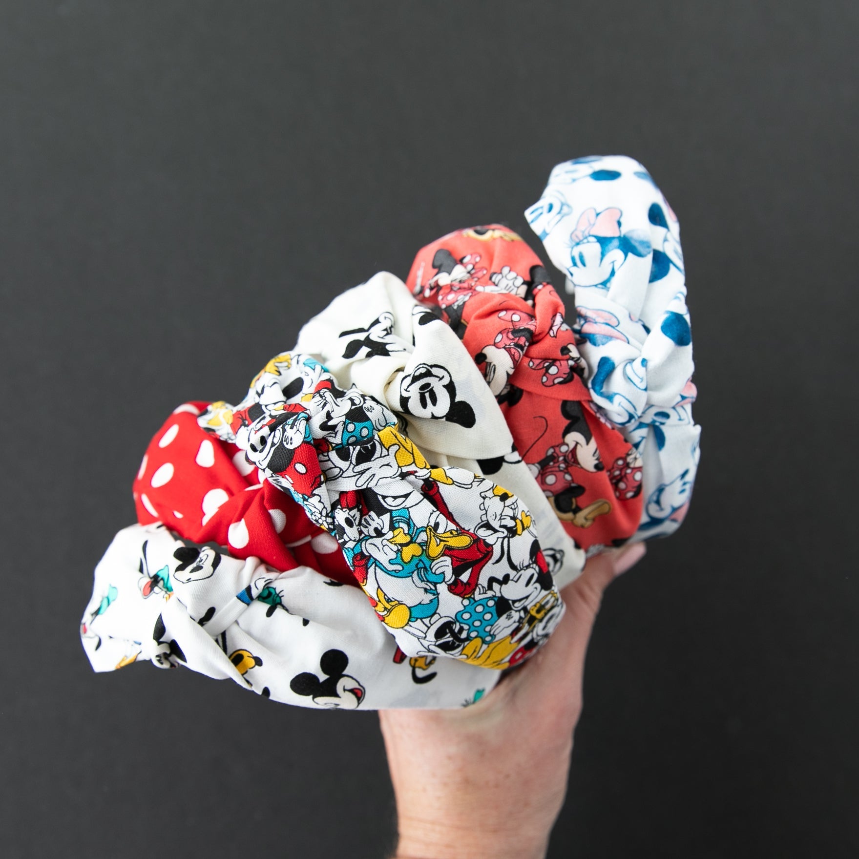 Minnie's Polka Dot | Knotted Headband