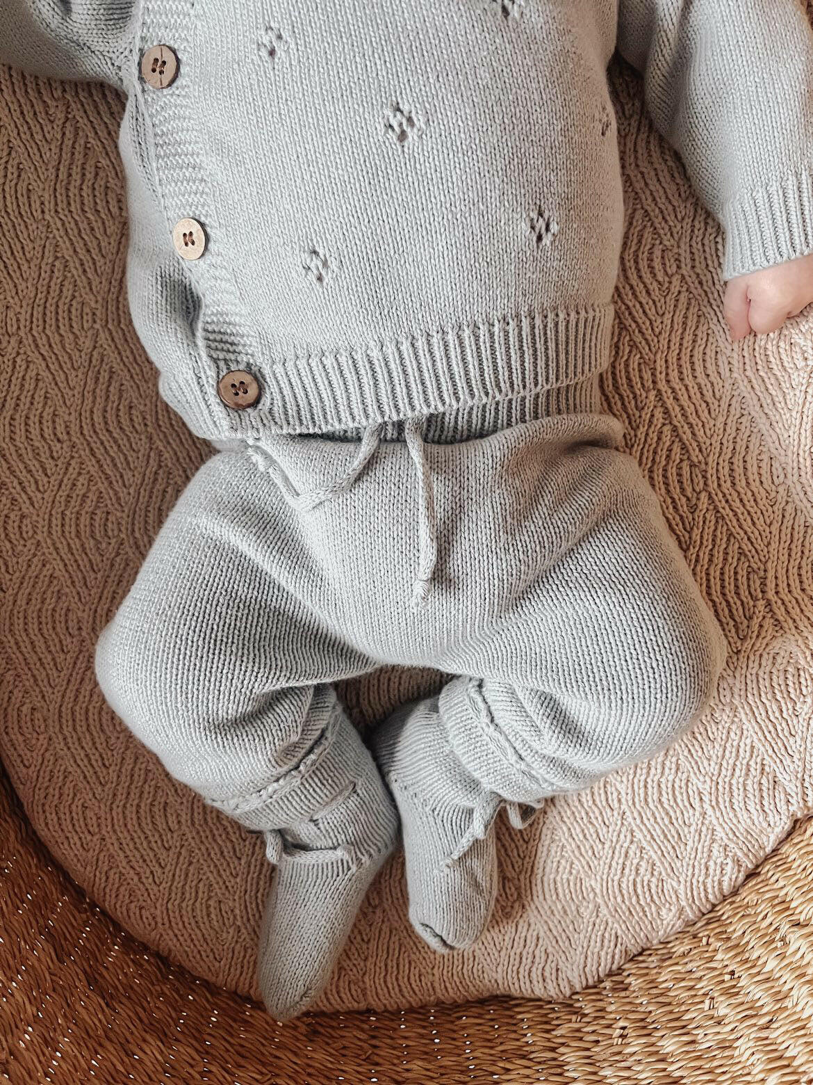 Bring Me Home Knit Bundle - Frosty Blue Luna + Luca