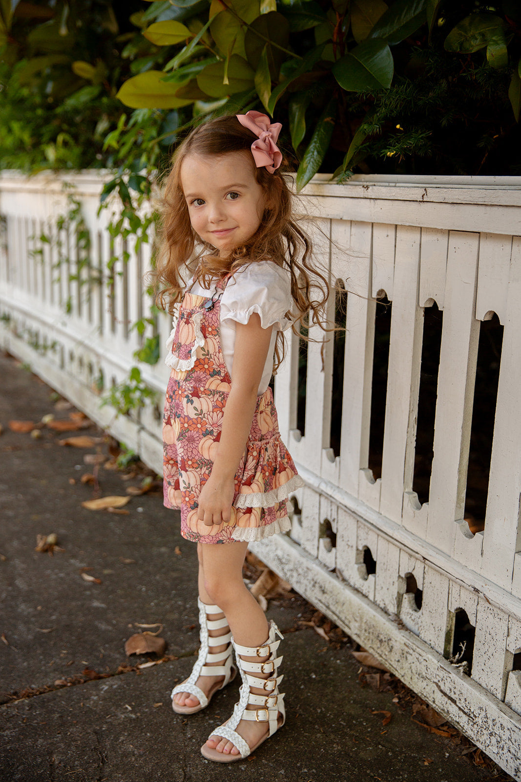 Harvest Blossom Overalls