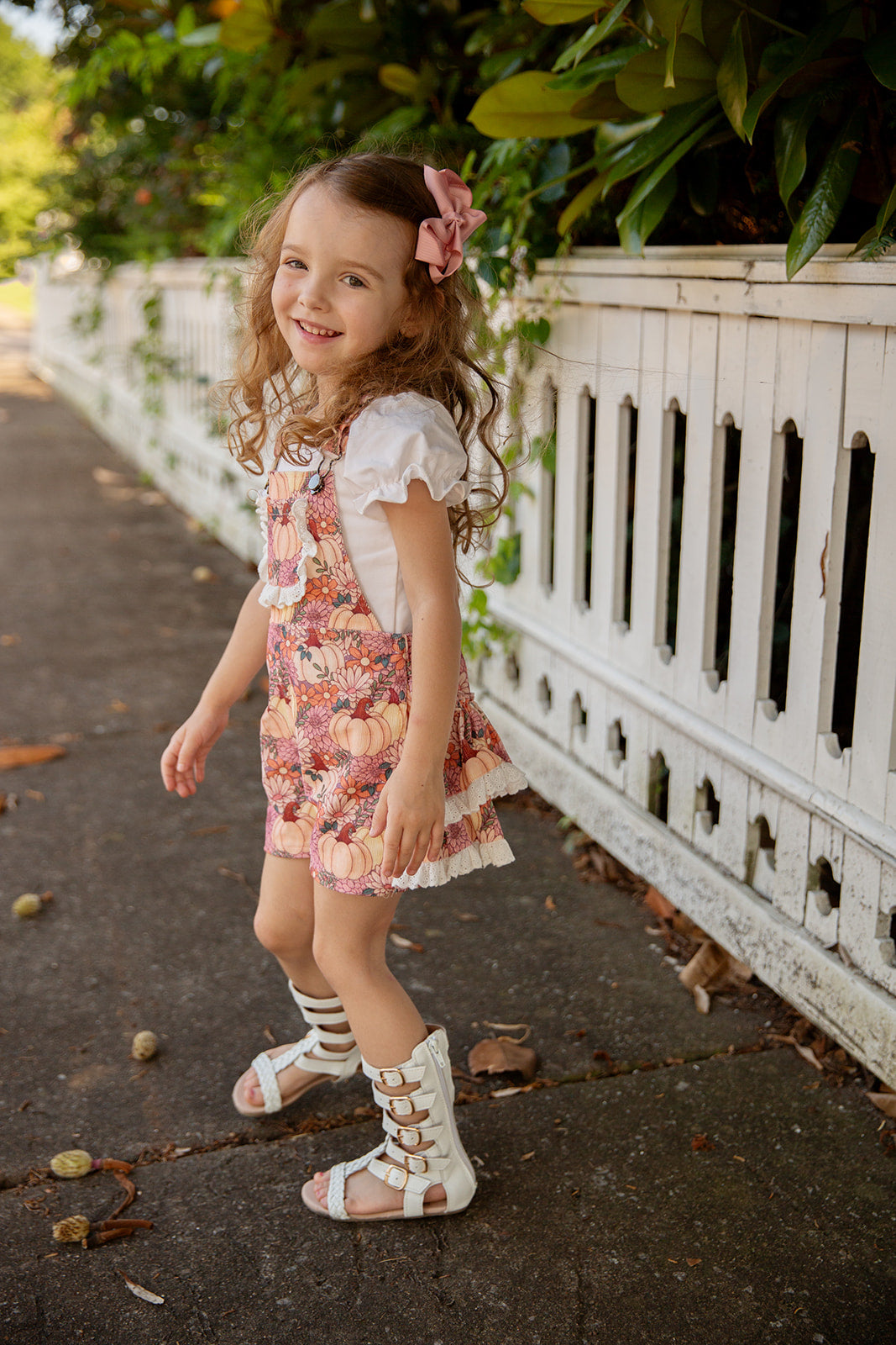 Harvest Blossom Overalls