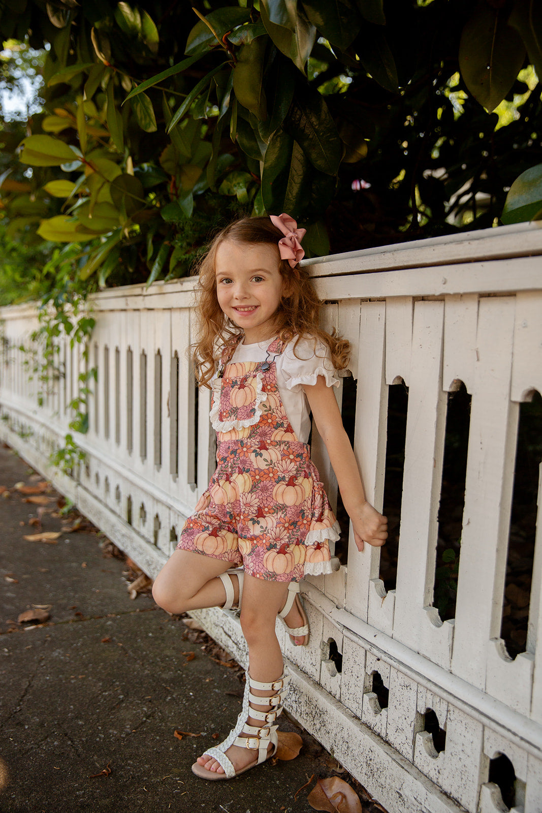 Harvest Blossom Overalls