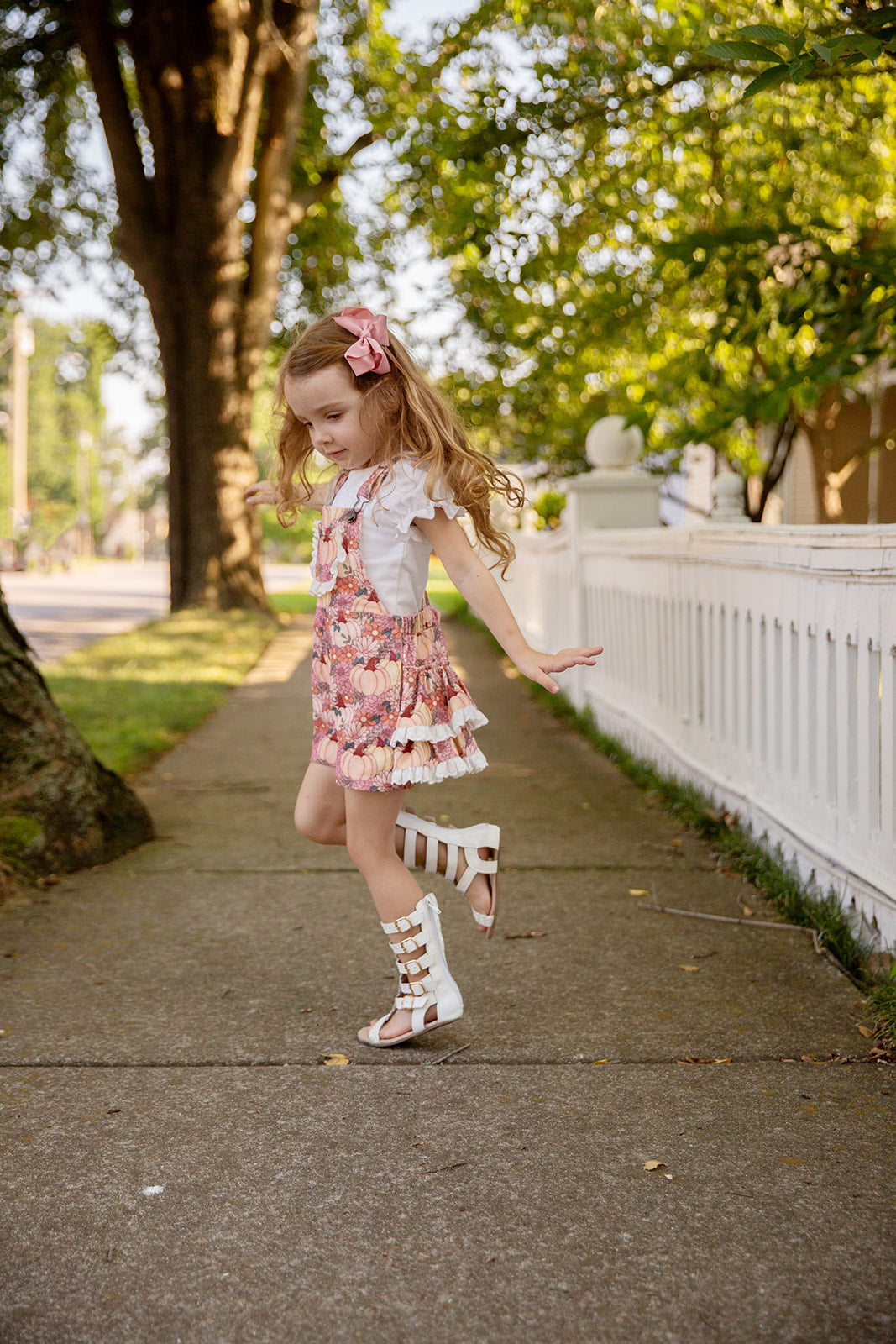 Harvest Blossom Overalls