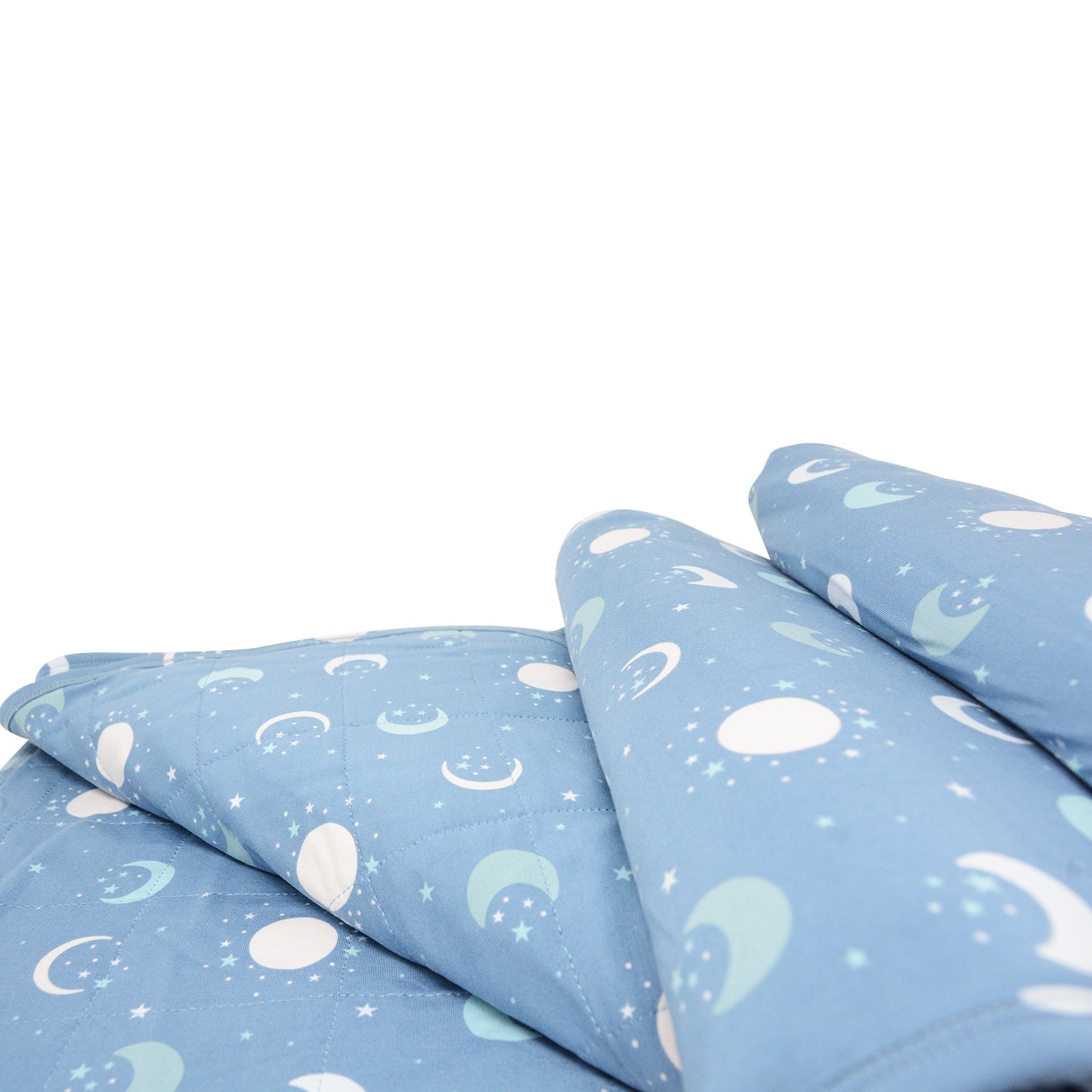 Quilted Blanket - Blue Moon