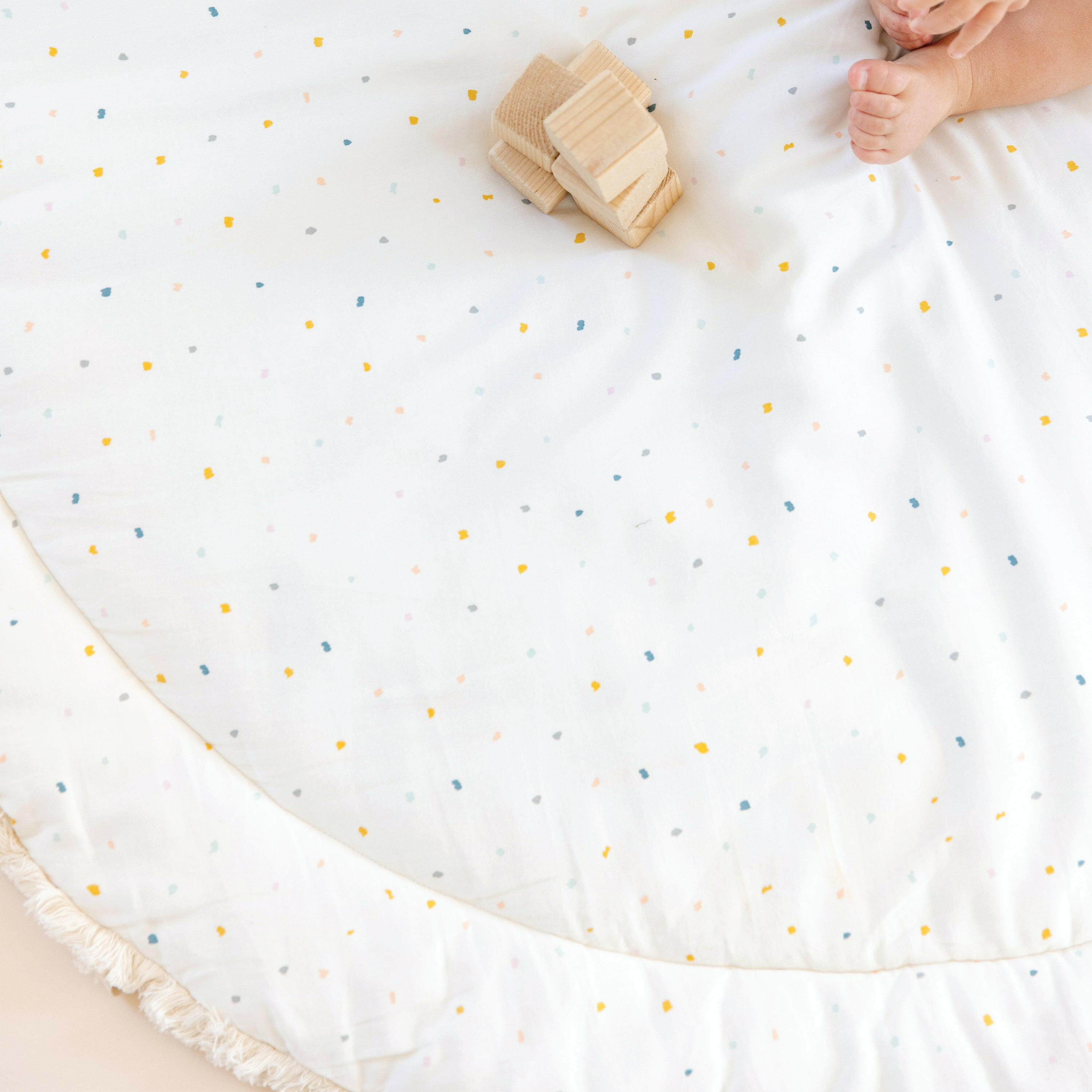 Organic Baby Play Mat - Dotty and Ivory Play Mat Makemake Organics