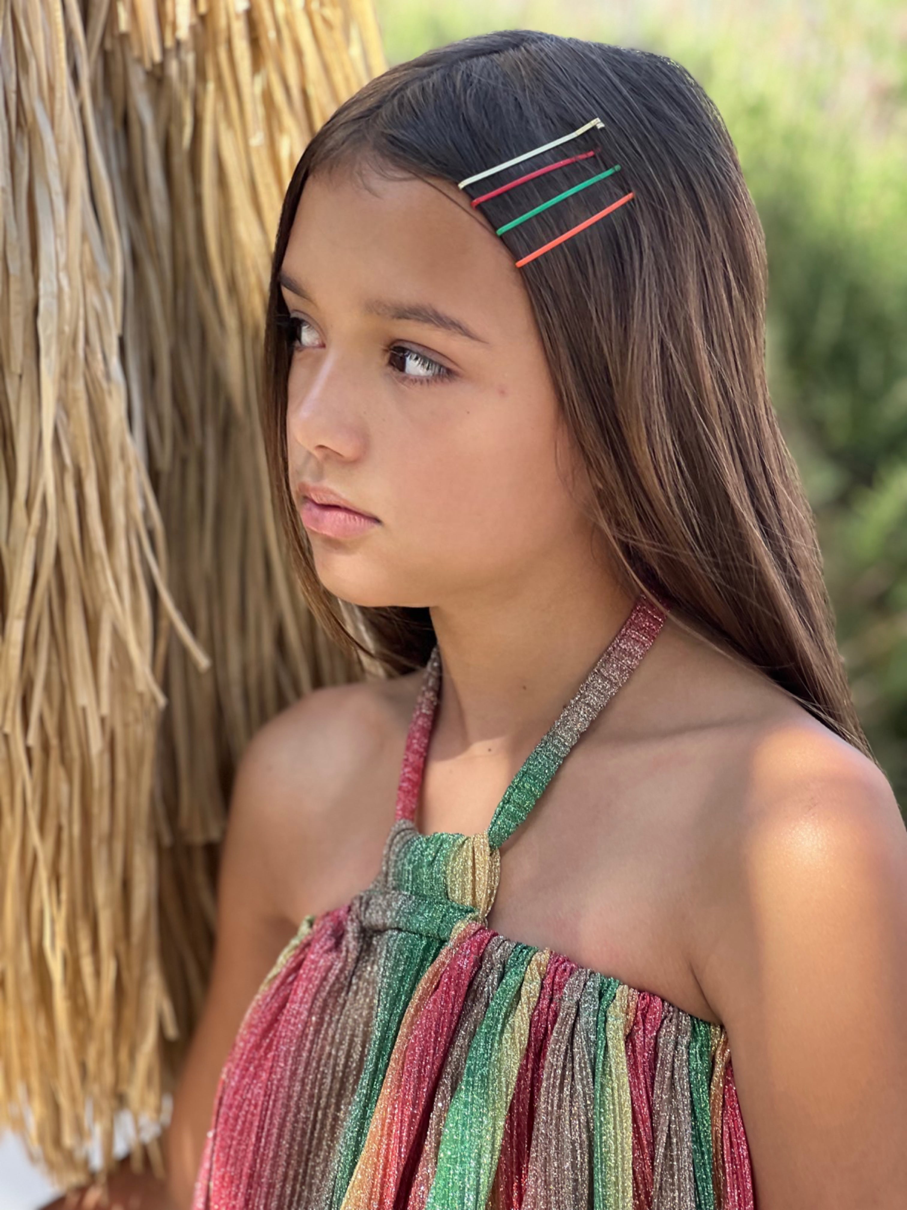 Pink Rainbow Shimmer - Multicolour