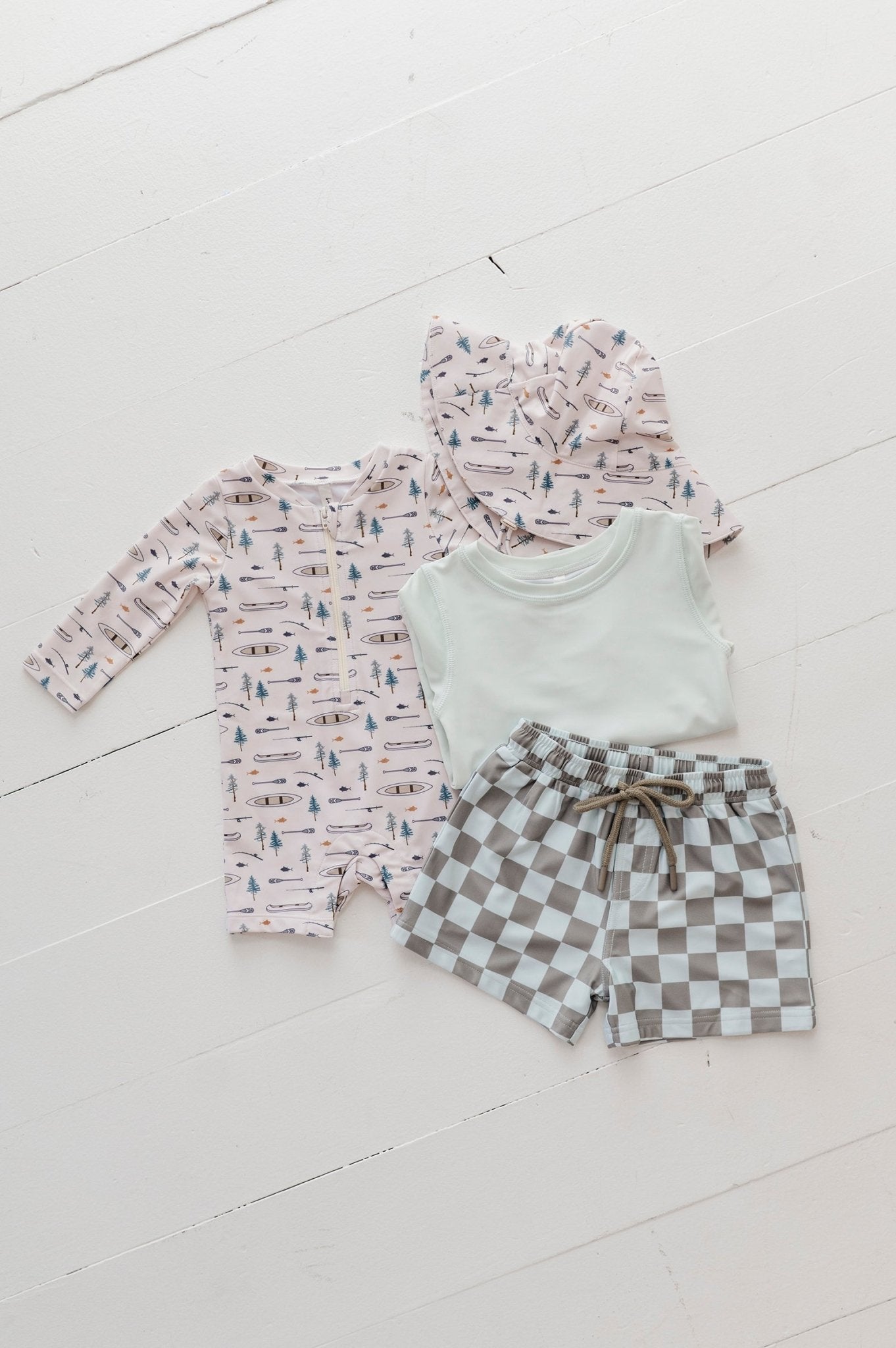 Baby One-Piece Rash Guard Swimsuit