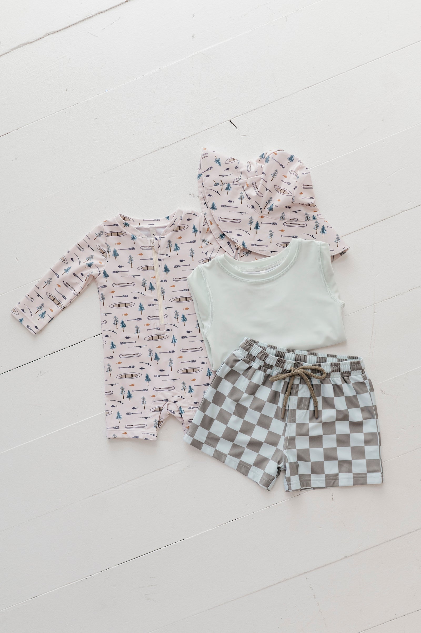 Baby One-Piece Rash Guard Swimsuit