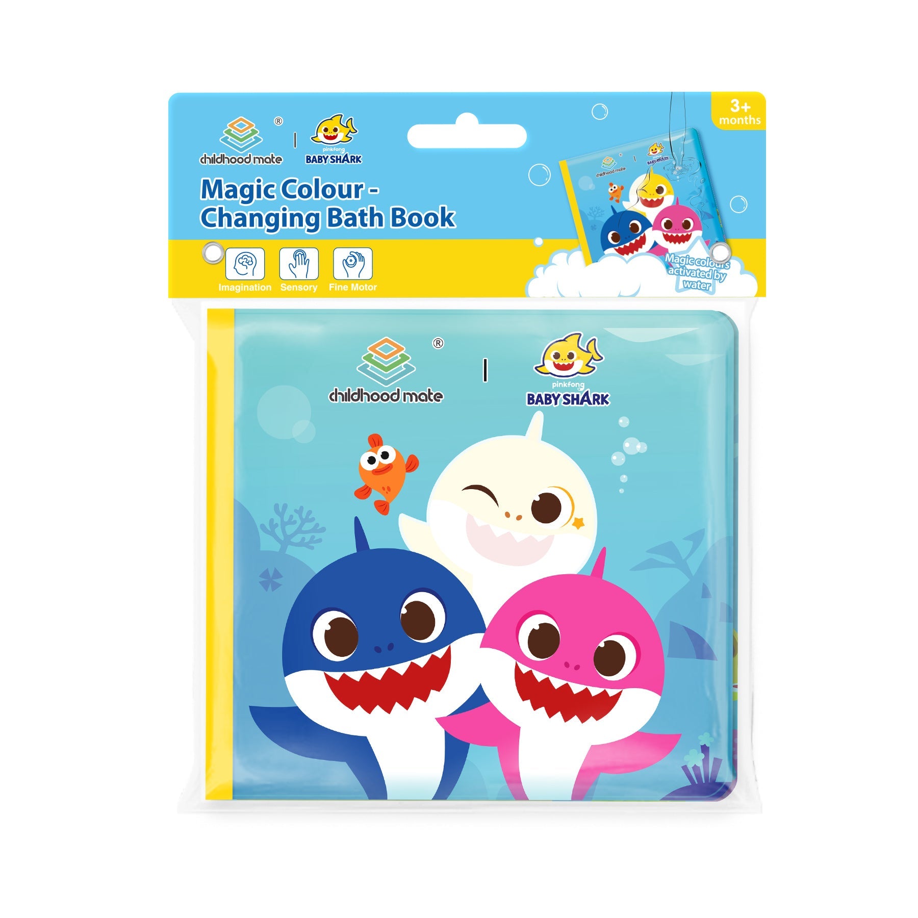 Color Changing Bath Book - Baby Shark