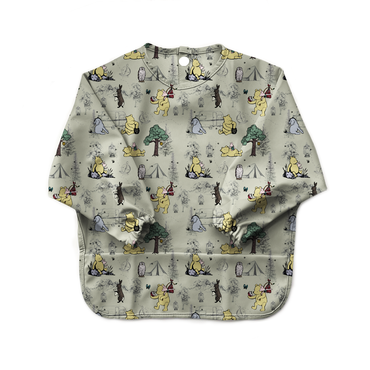 Long Sleeve Recycled Plastic Smock Bib kindthing