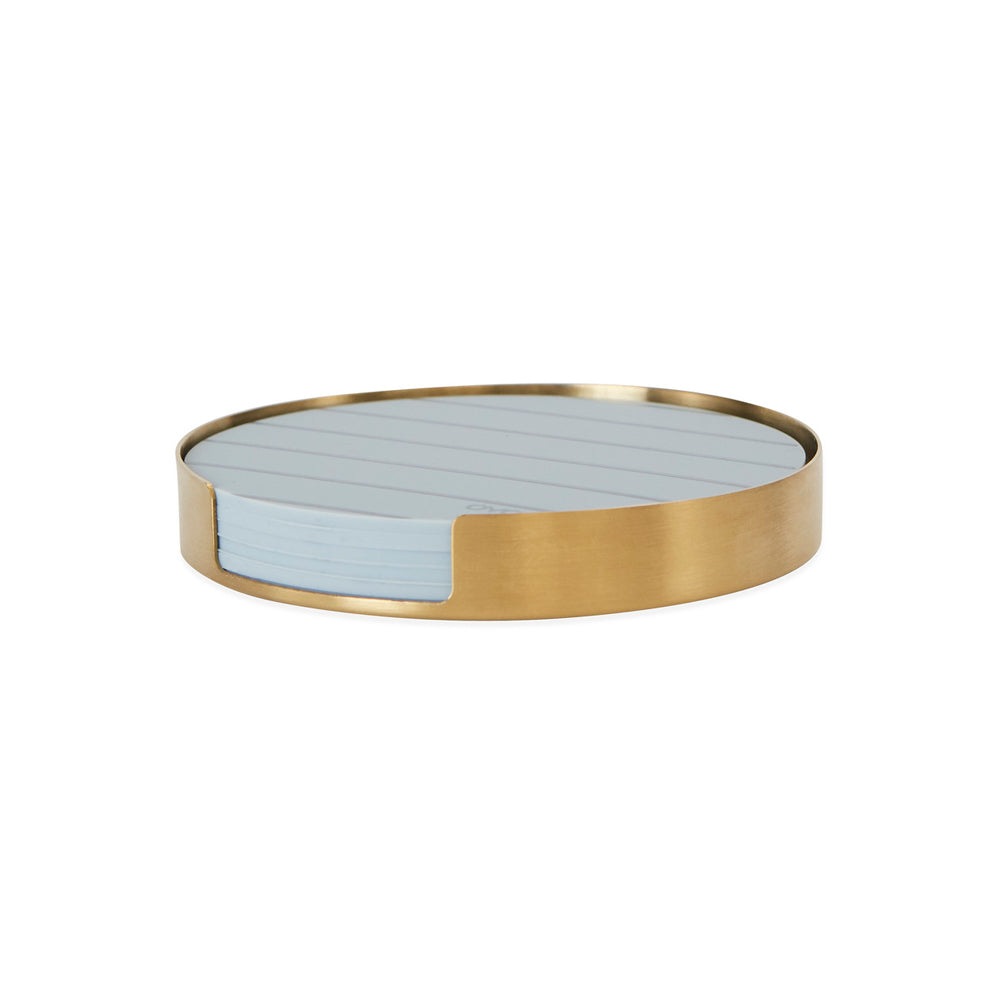 Oka Coaster - Brass