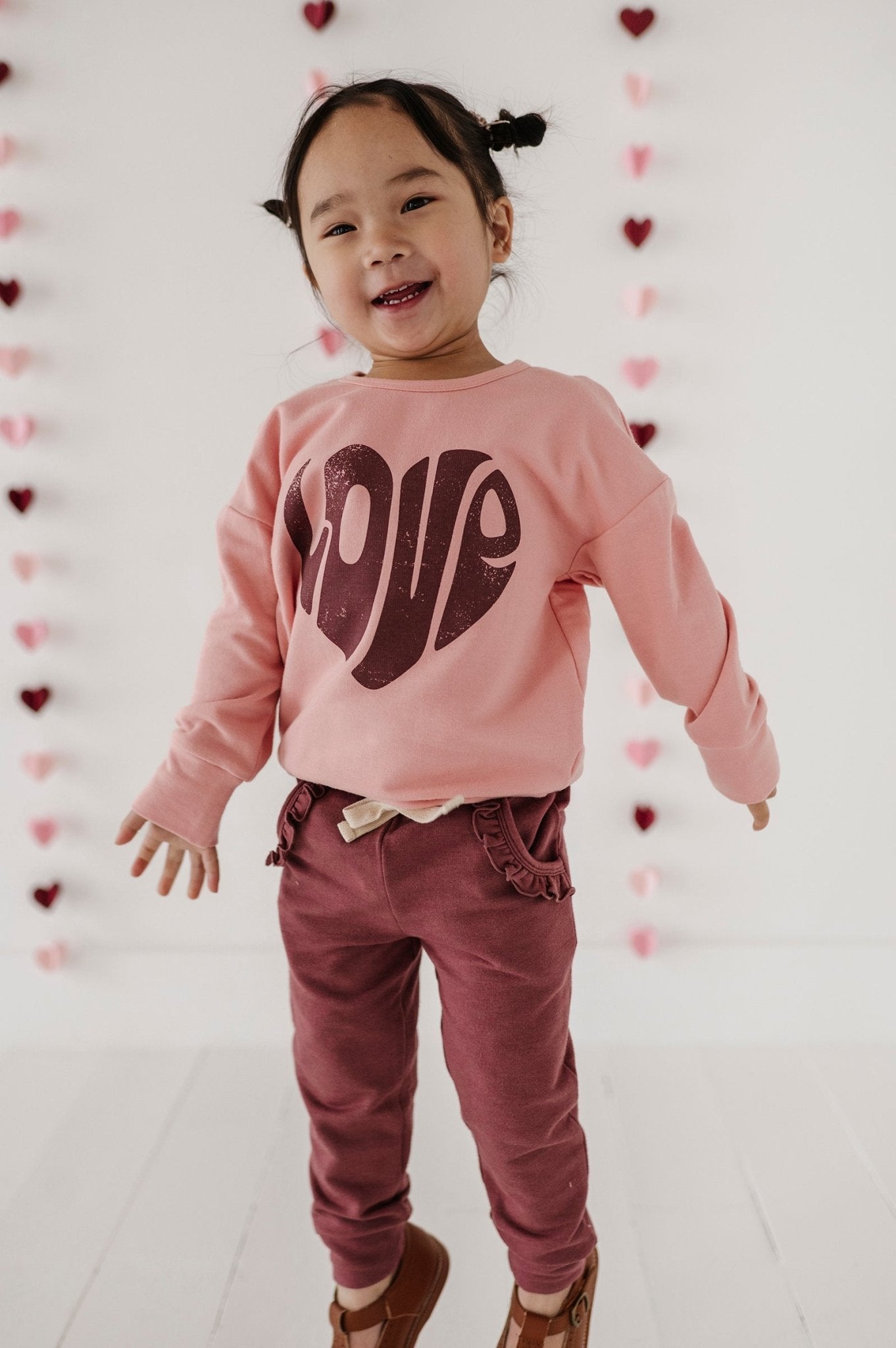 Girl's Drop-Shoulder Pullover