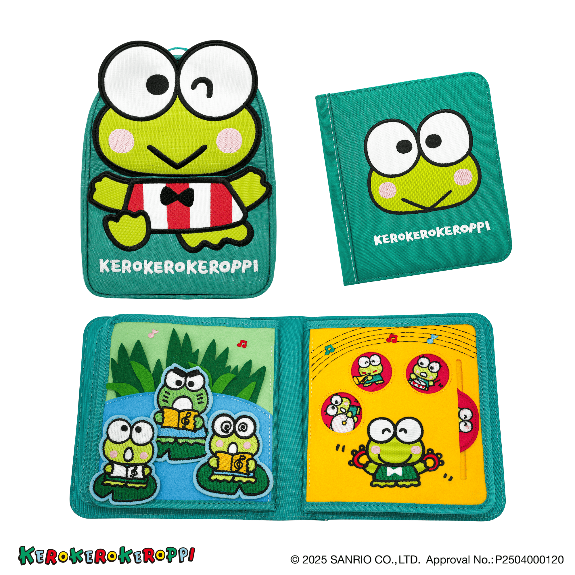 Keroppi Frog Busy Book