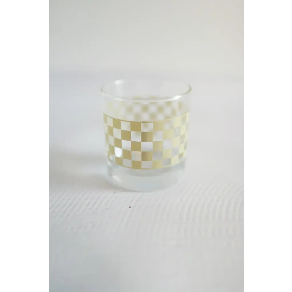 11oz Checkerboard Cocktail Glasses