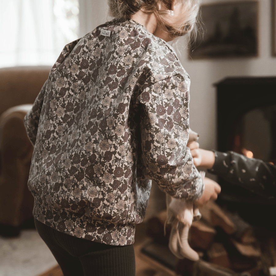 The Printed Sweatshirt - Ava