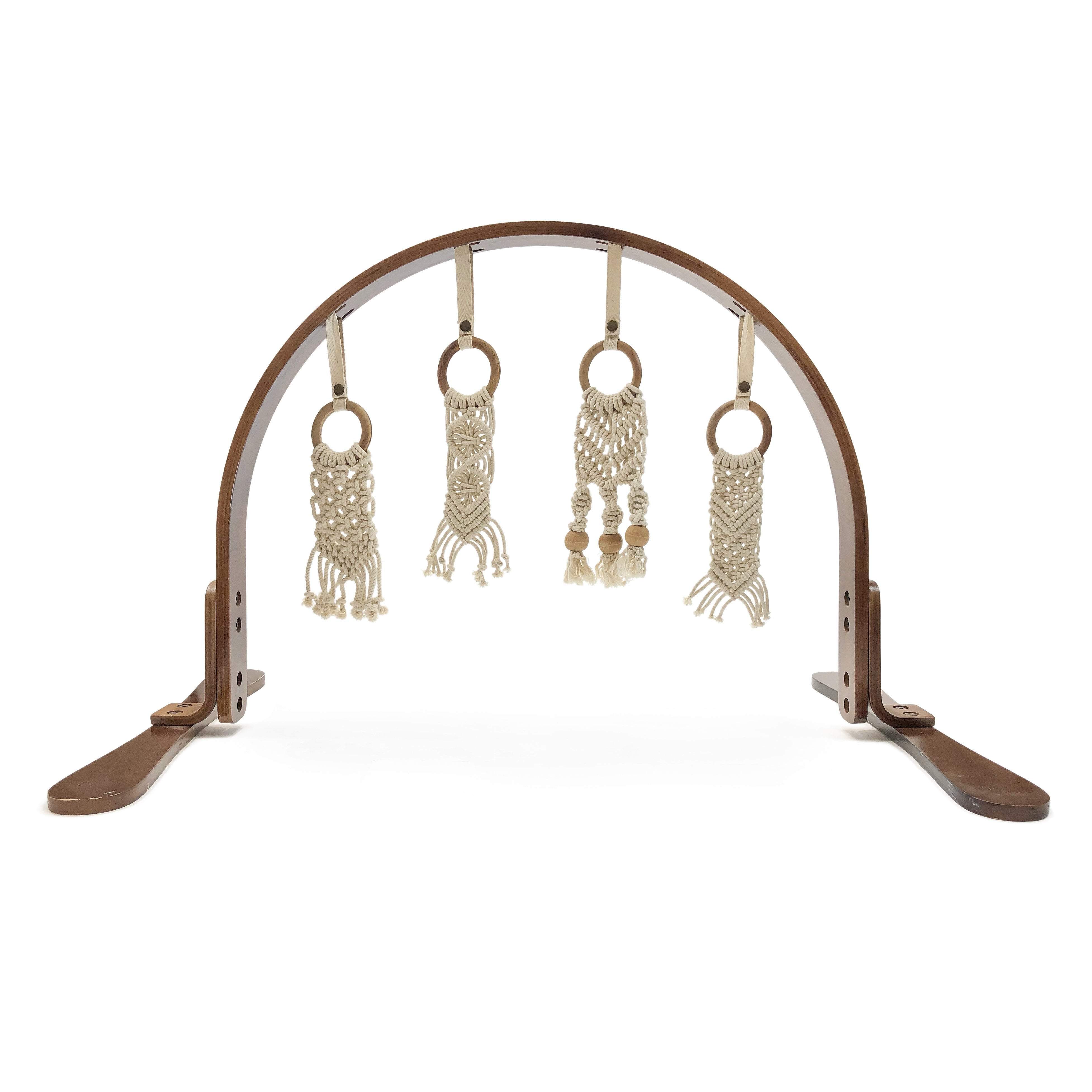 play gym | macrame - dark
